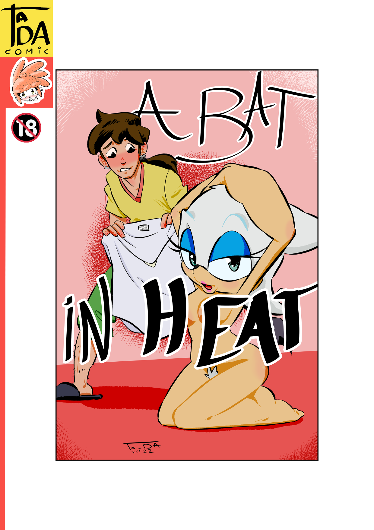 Comic Cover for A Bat in Heat