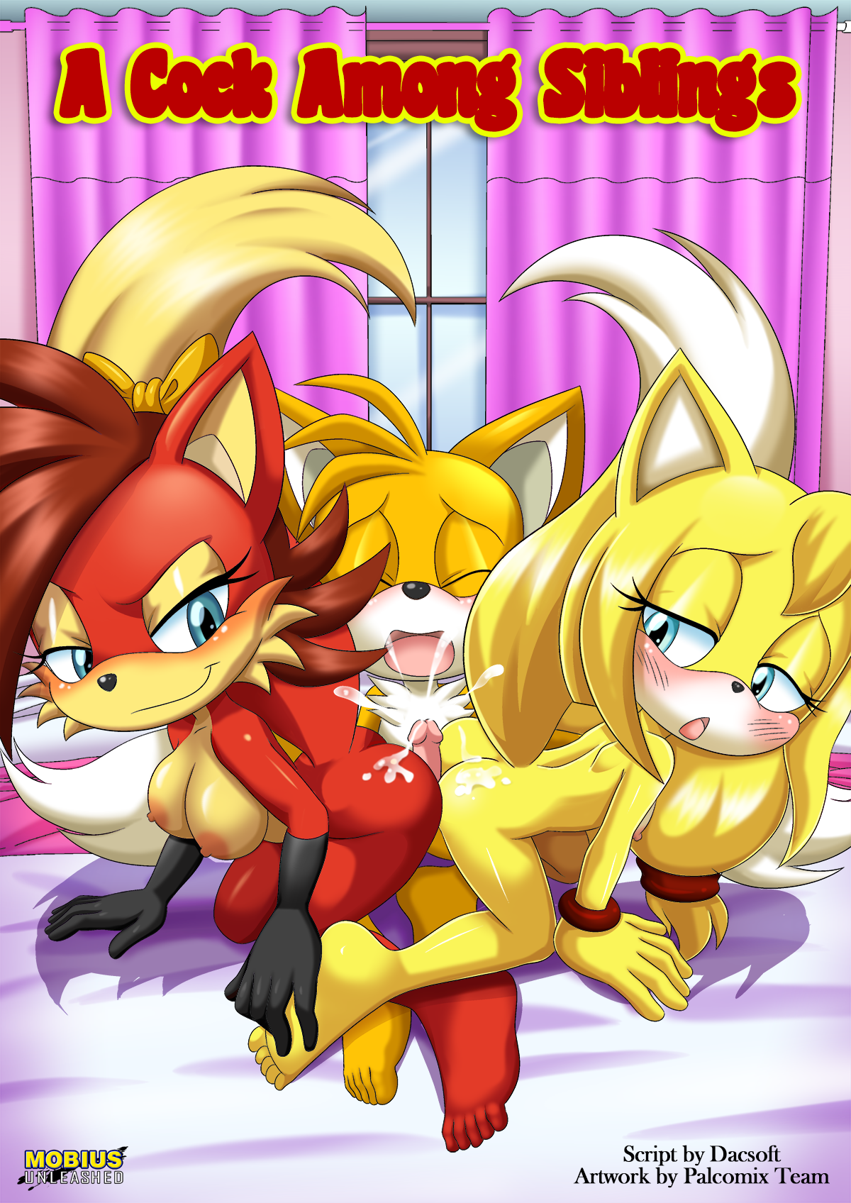 Comic Cover for A Cock Among Siblings