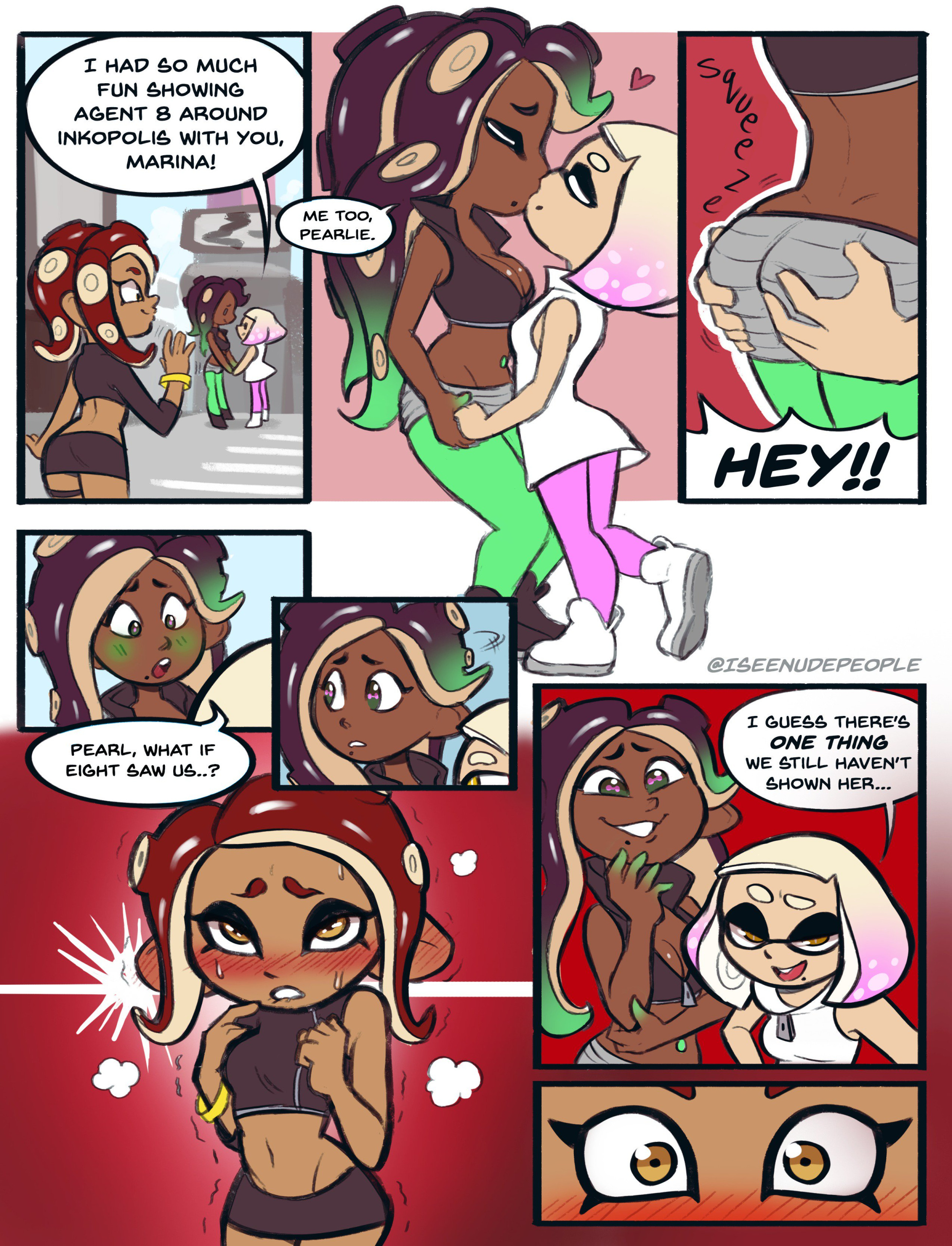 Comic Cover for A Date with 8