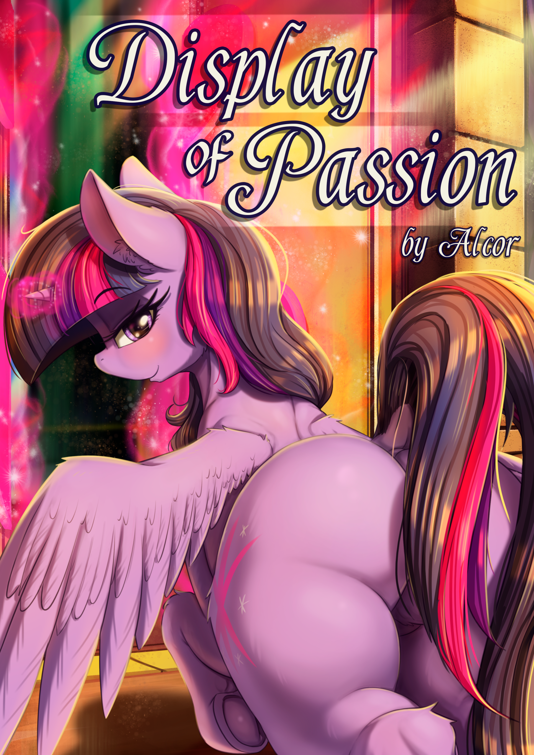 Comic Cover for A Display of Passion