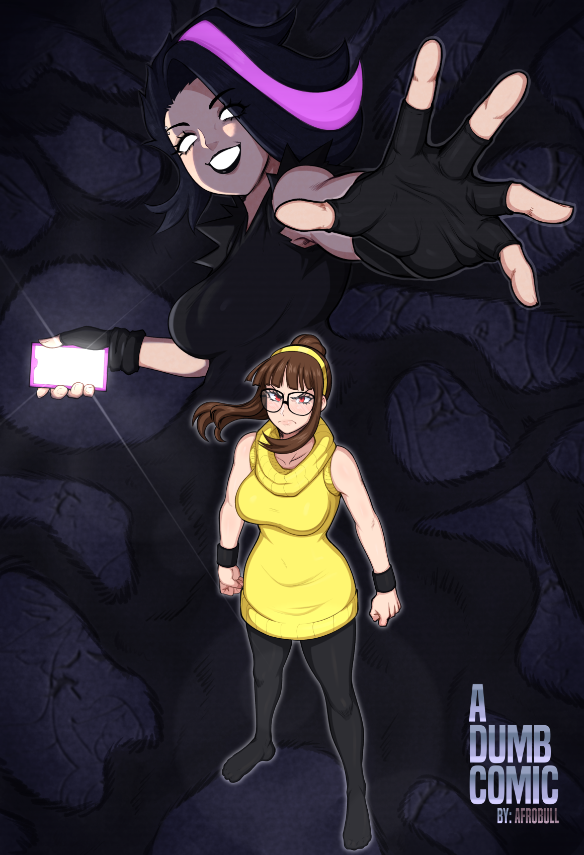 Comic Cover for A Dumb Comic