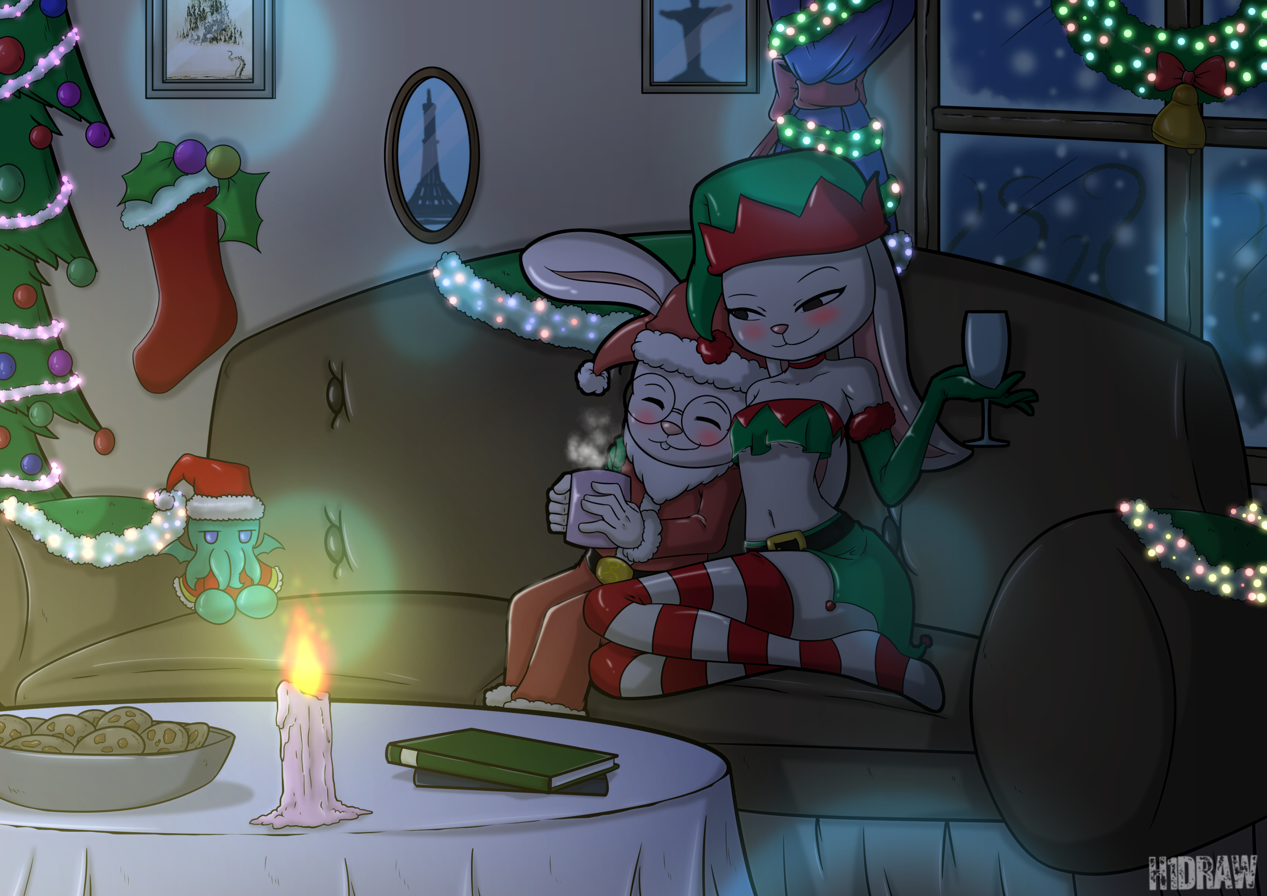 Comic Cover for A particularly Merry winter