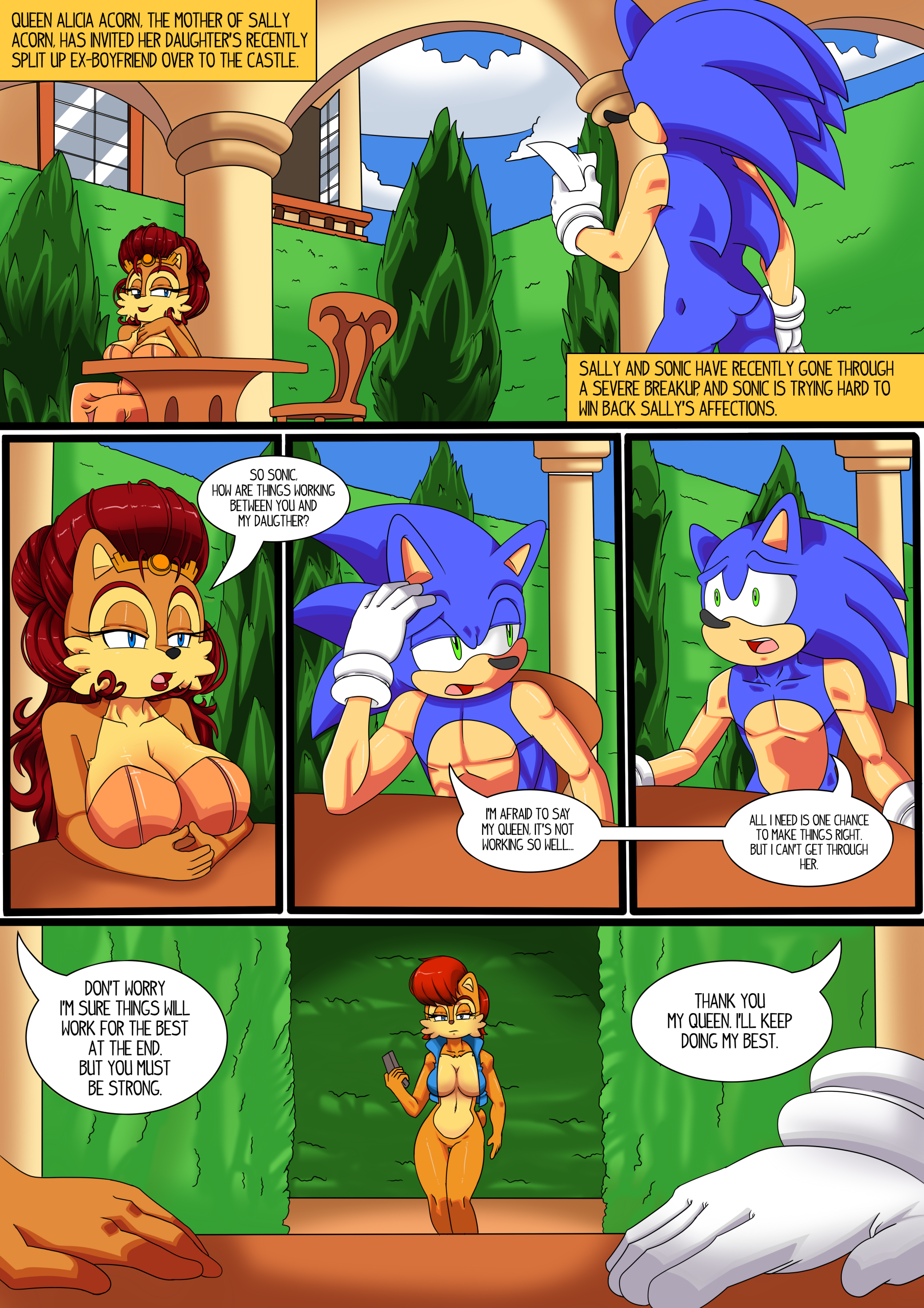 Comic Cover for Alicias Chance