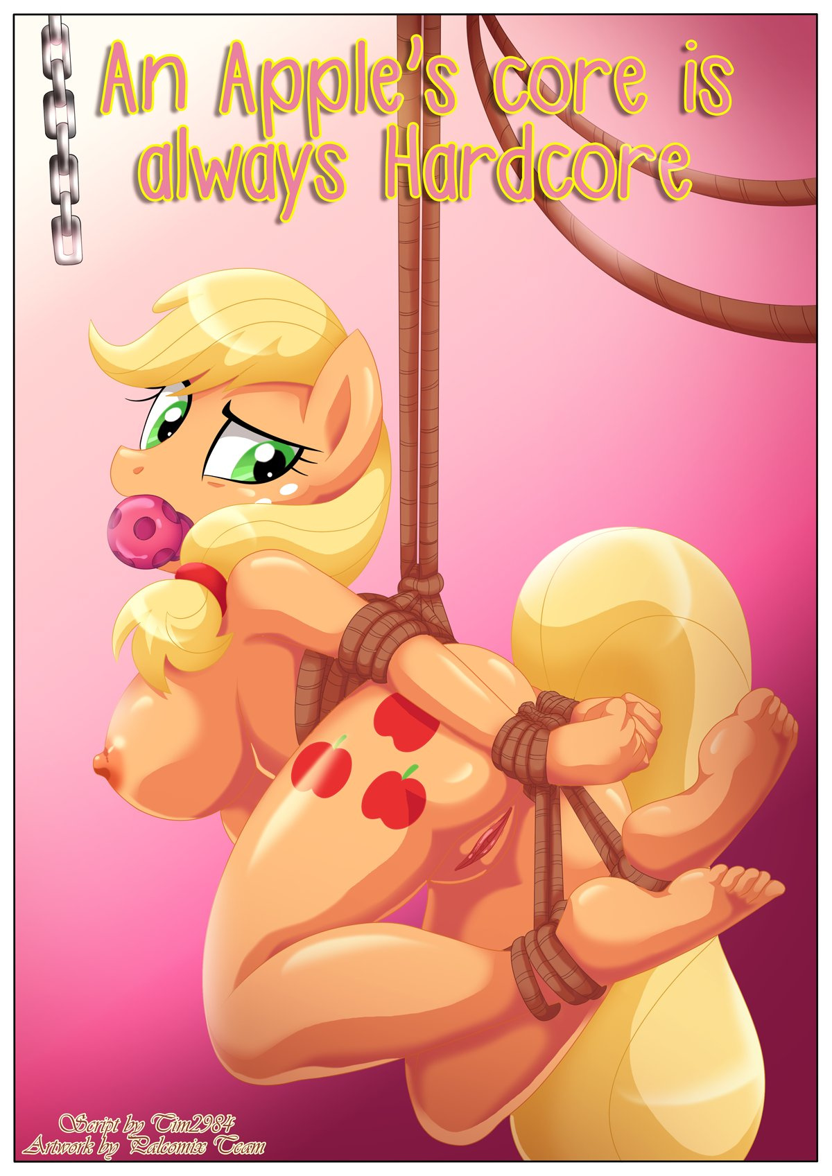 Comic Cover for An Apples Core Is Always Hardcore