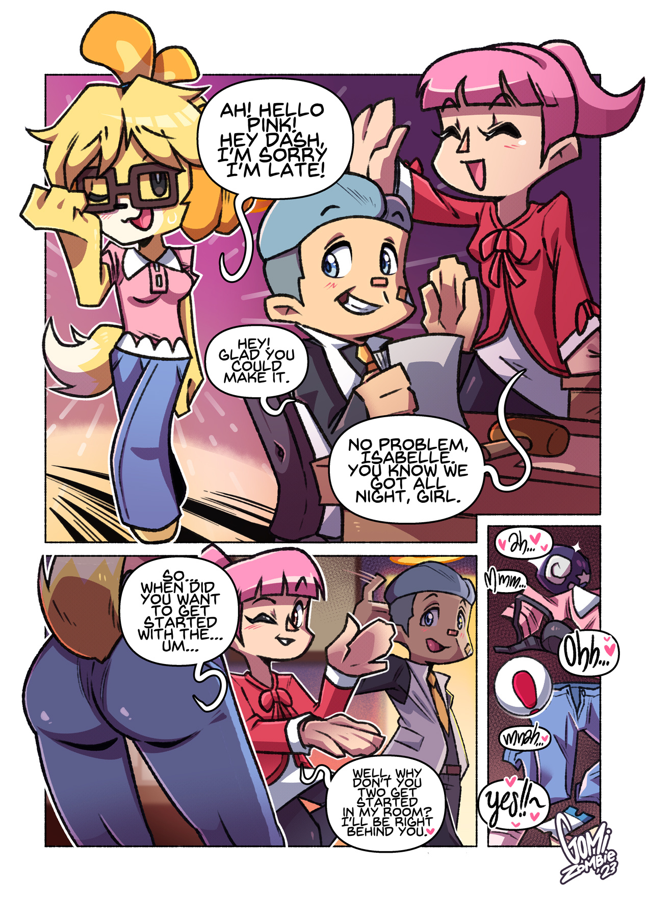 Comic Cover for Animal Crossing - SkaJrZombie