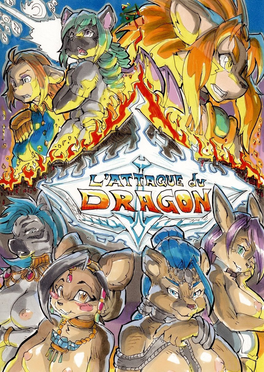 Comic Cover for Anubis Stories 3 - Dragon Attack