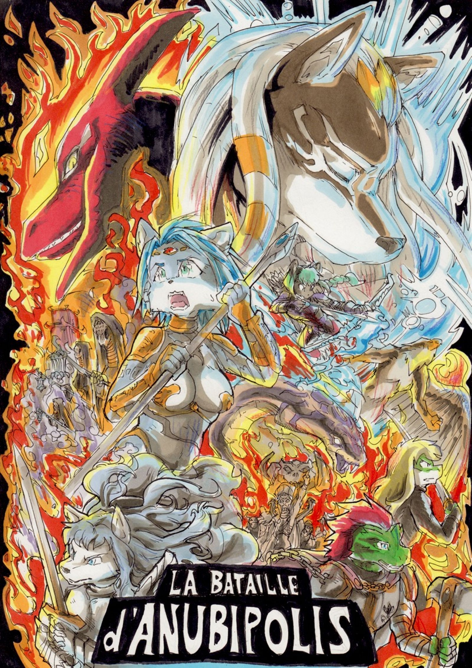 Comic Cover for Anubis Stories 5 - The Battle for Anubipolis