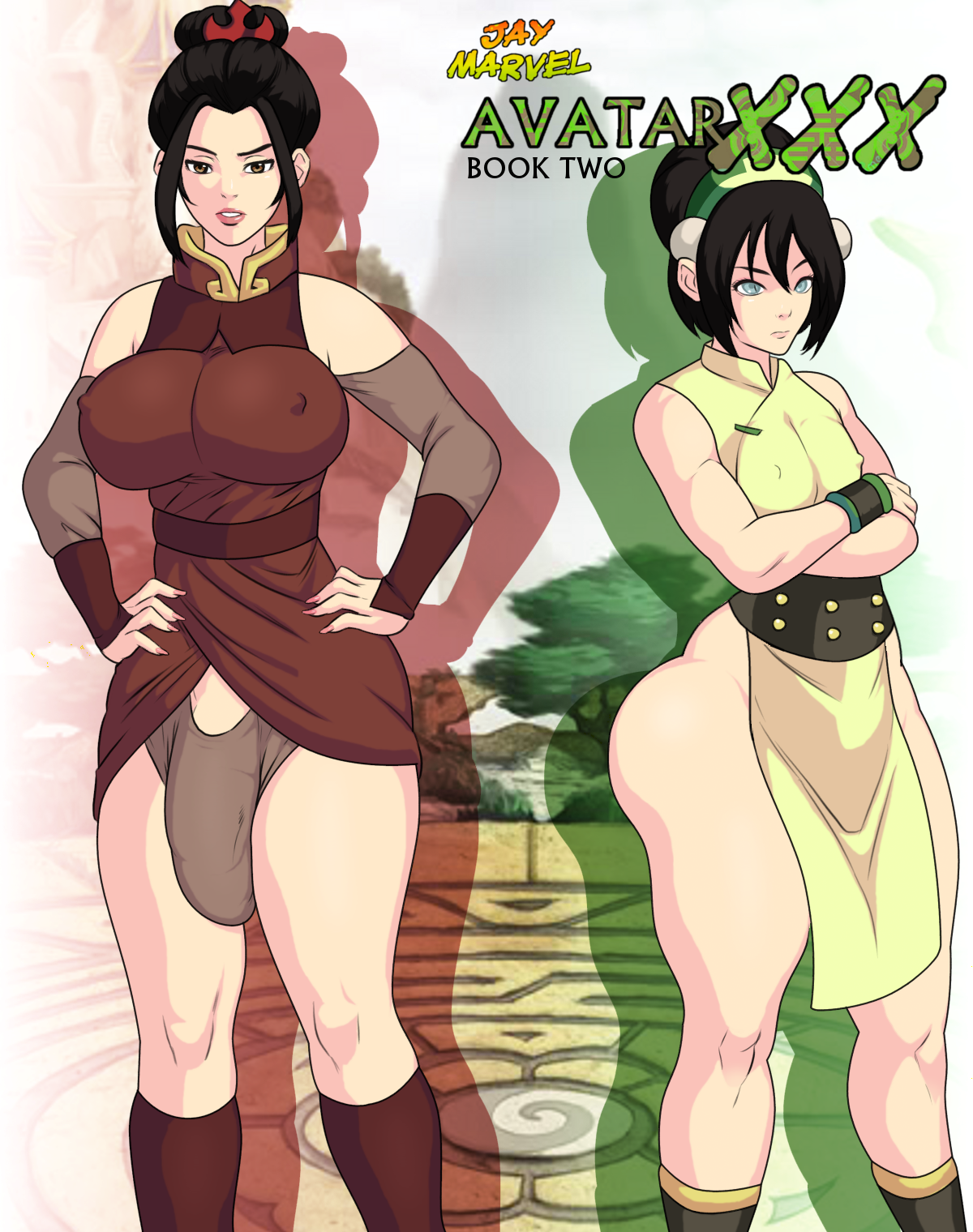 Comic Cover for Avatar XXX Book Two and Three