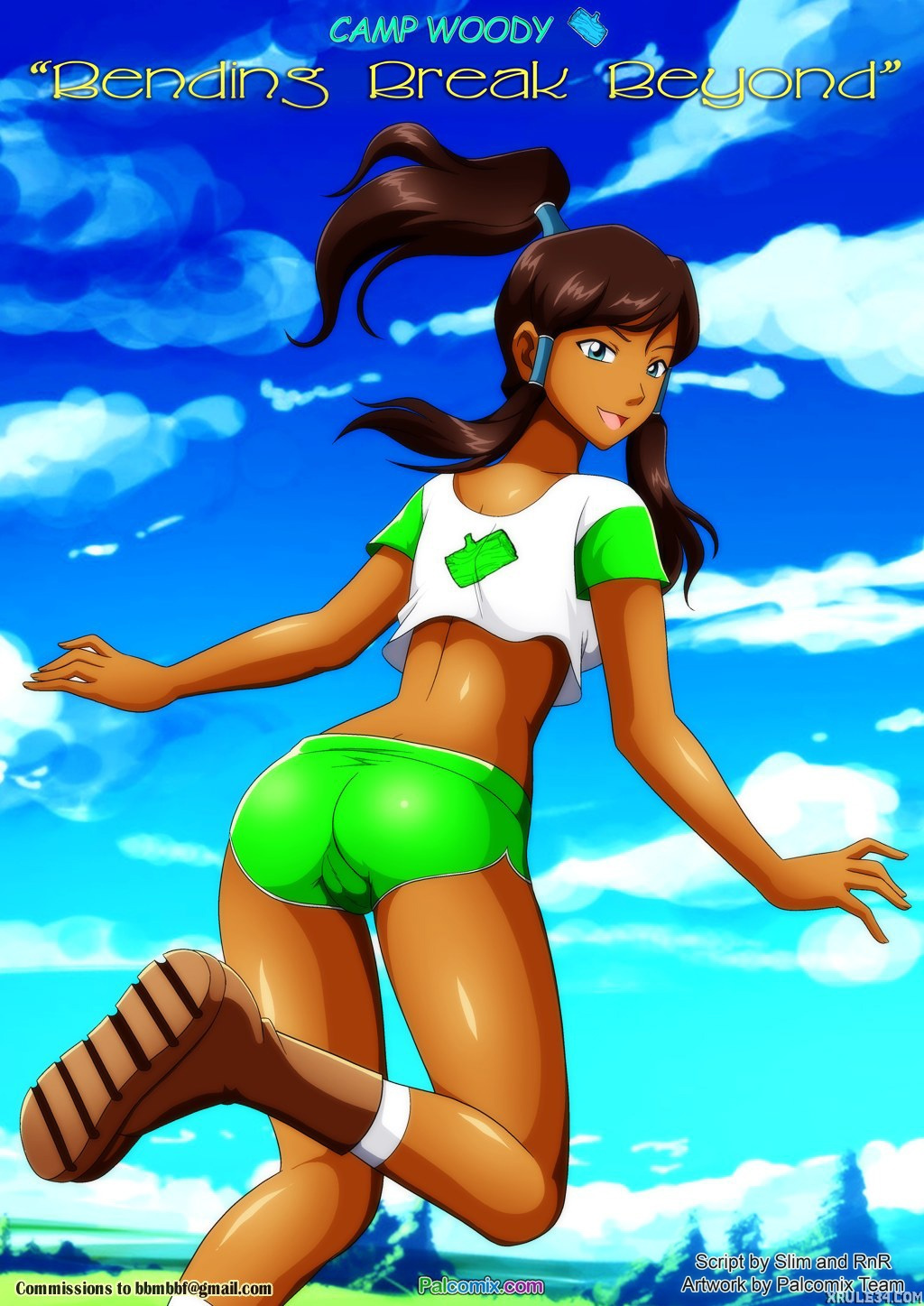 Comic Cover for Bending Break Beyond