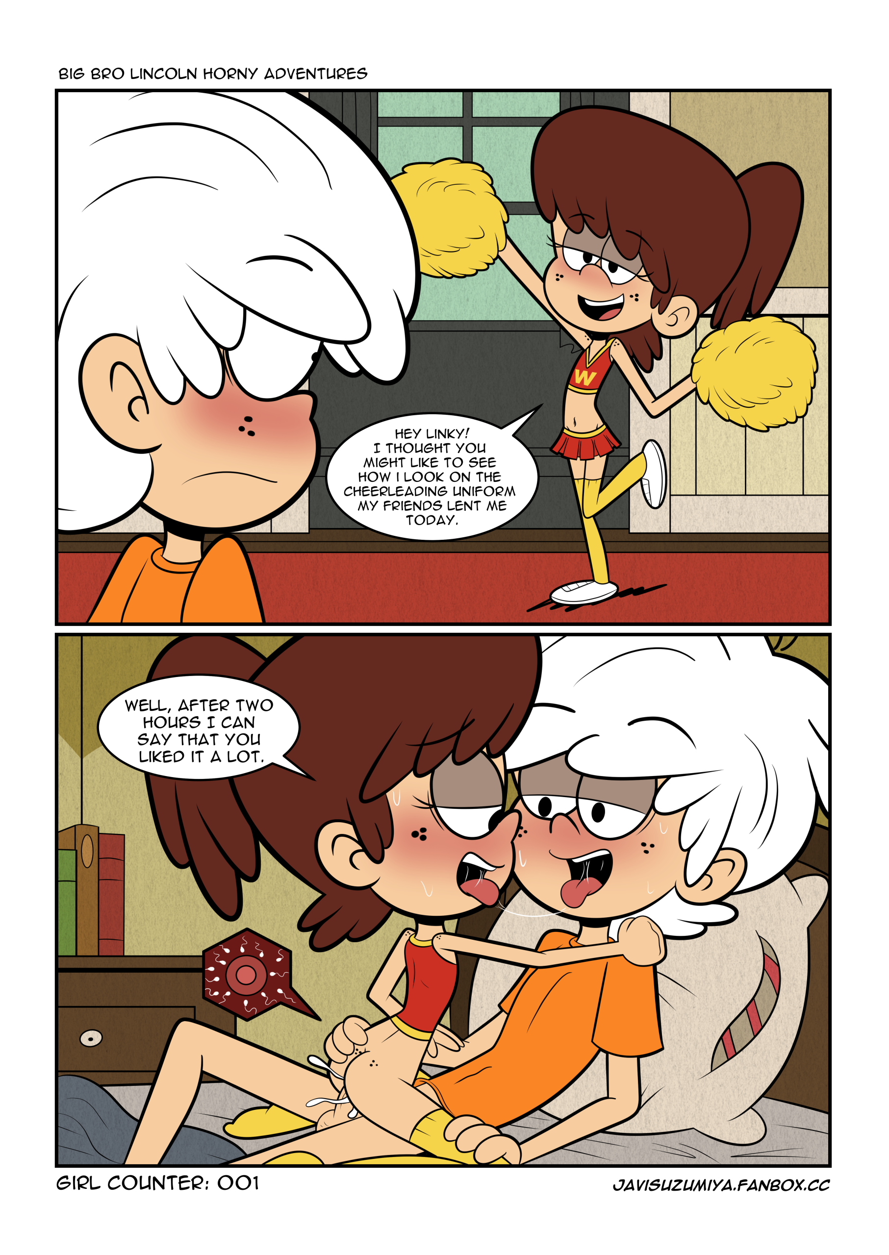 Comic Cover for Big Bro Lincolns Horny Adventures