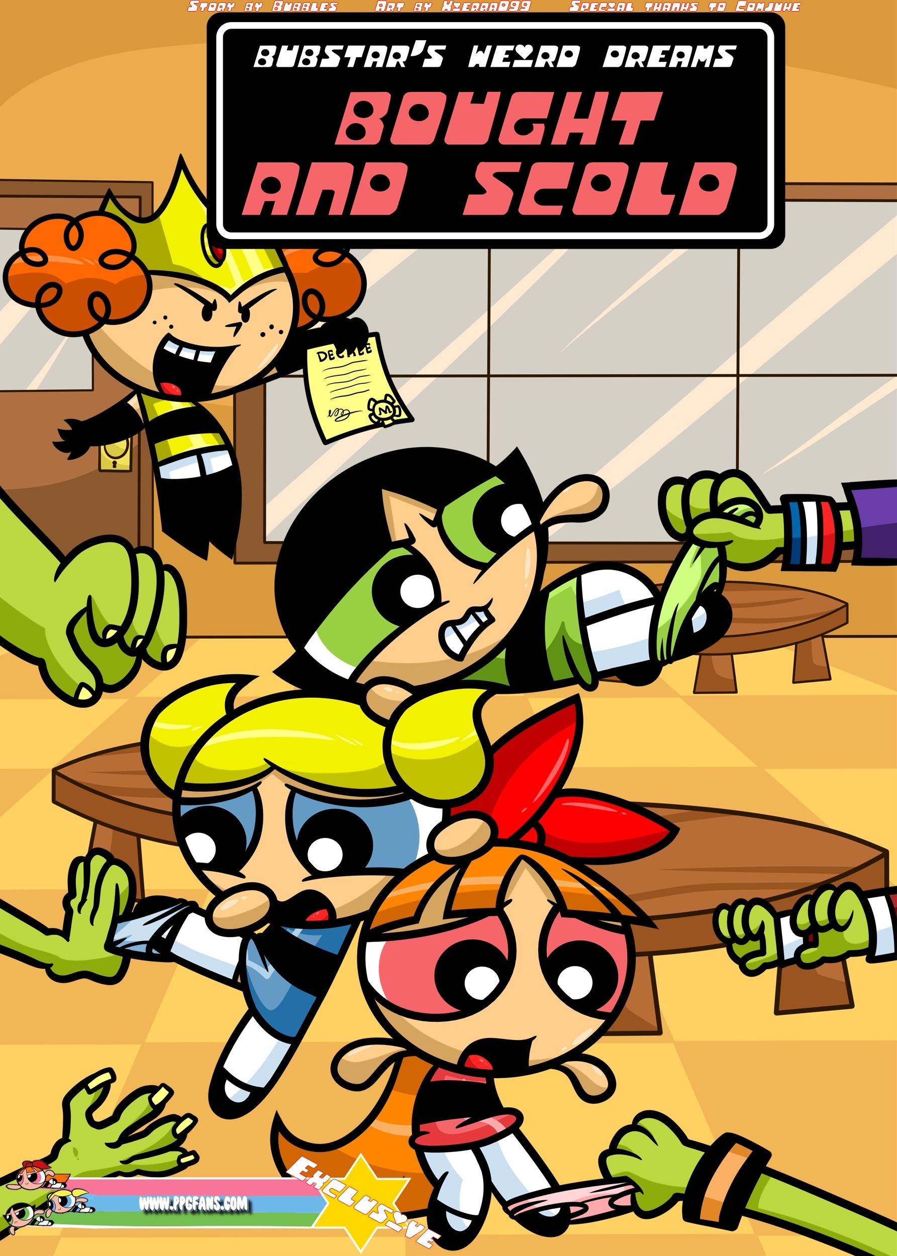 Comic Cover for Brought And Scold