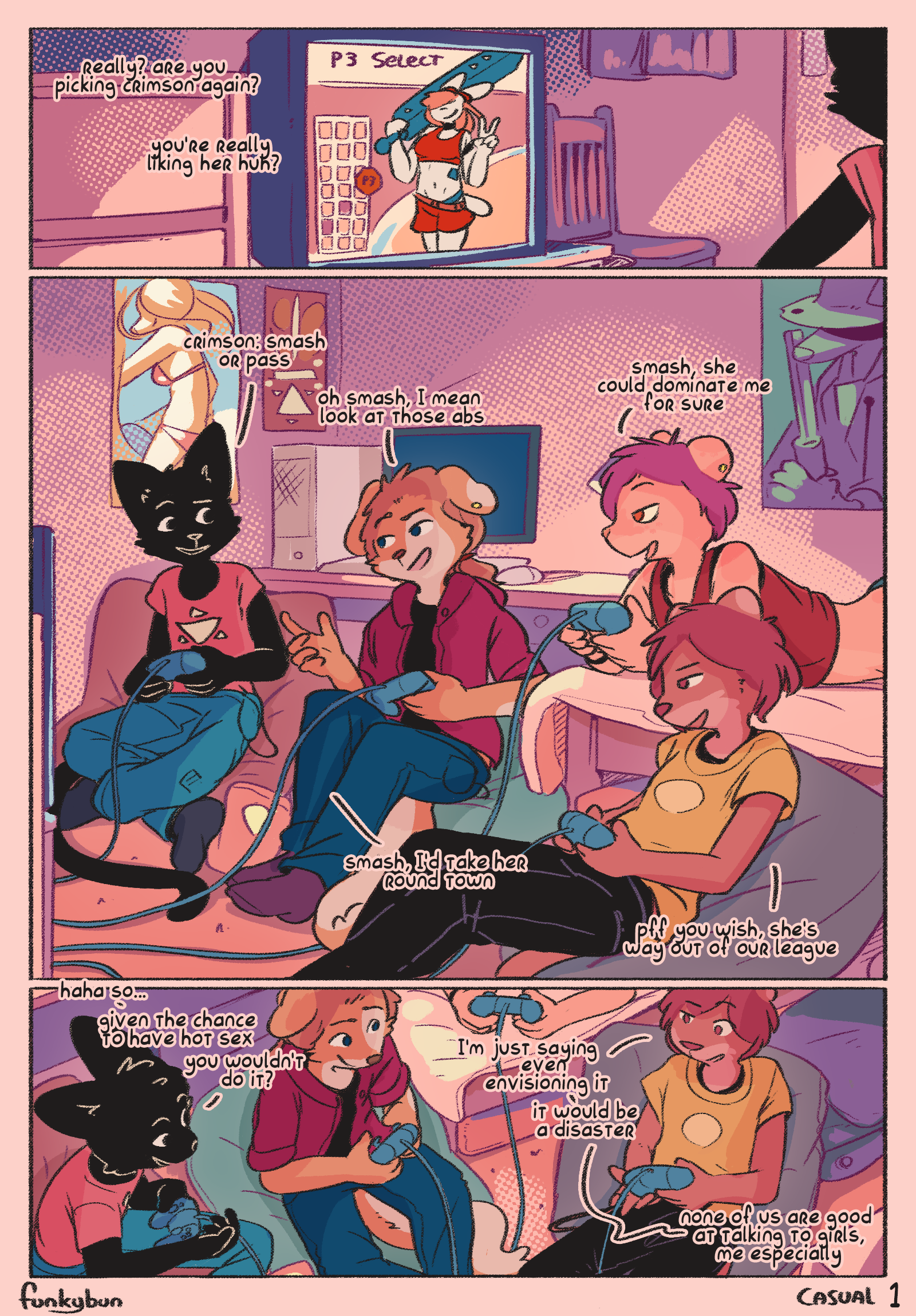 Comic Cover for Casual
