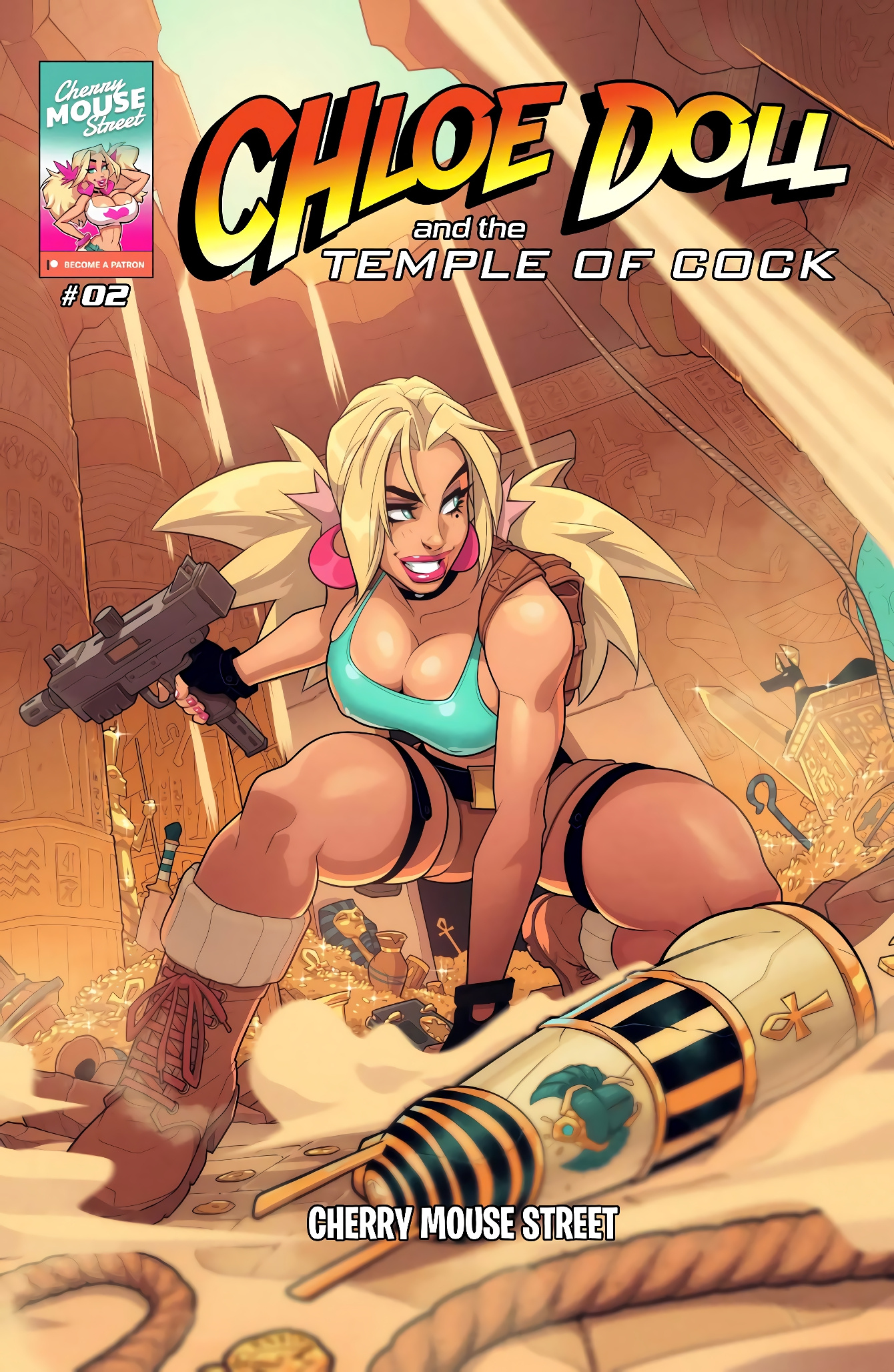 Comic Cover for Chloe Doll And the Temple of Cock