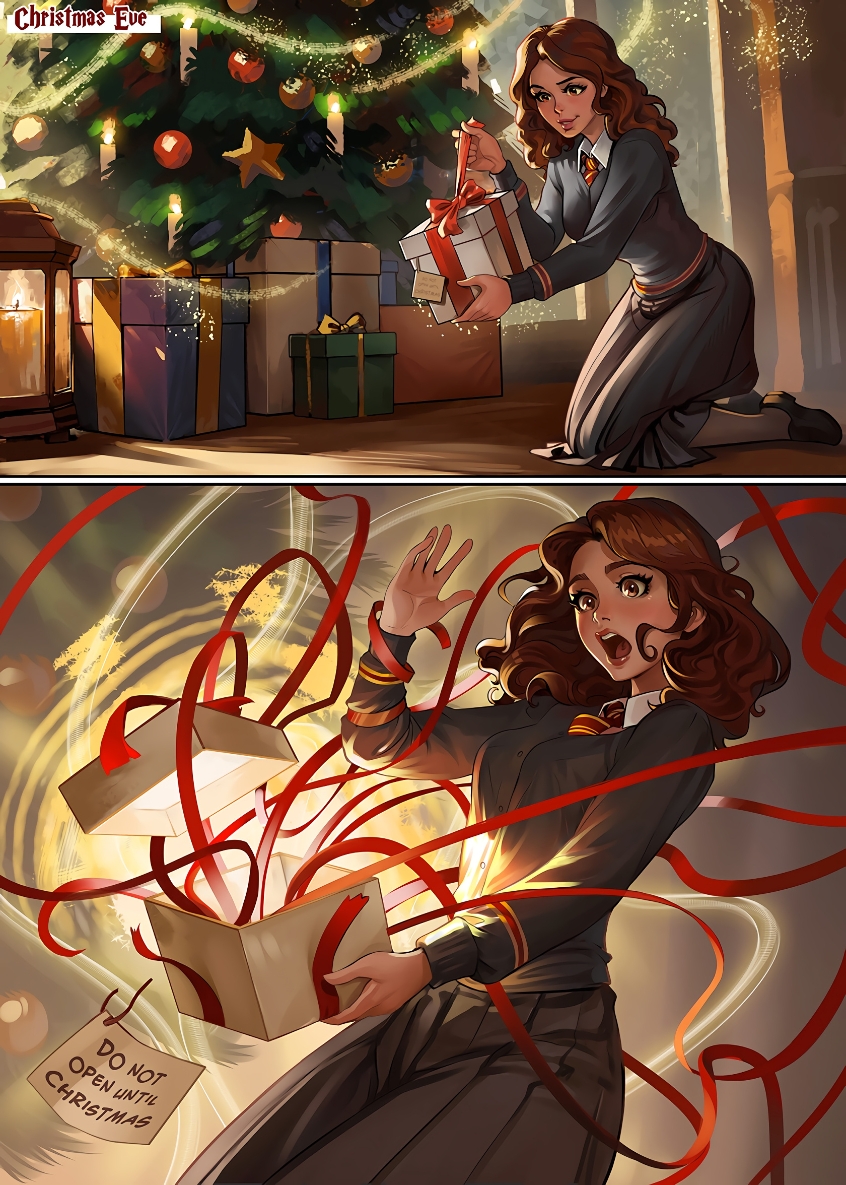 Comic Cover for Christmas Gift