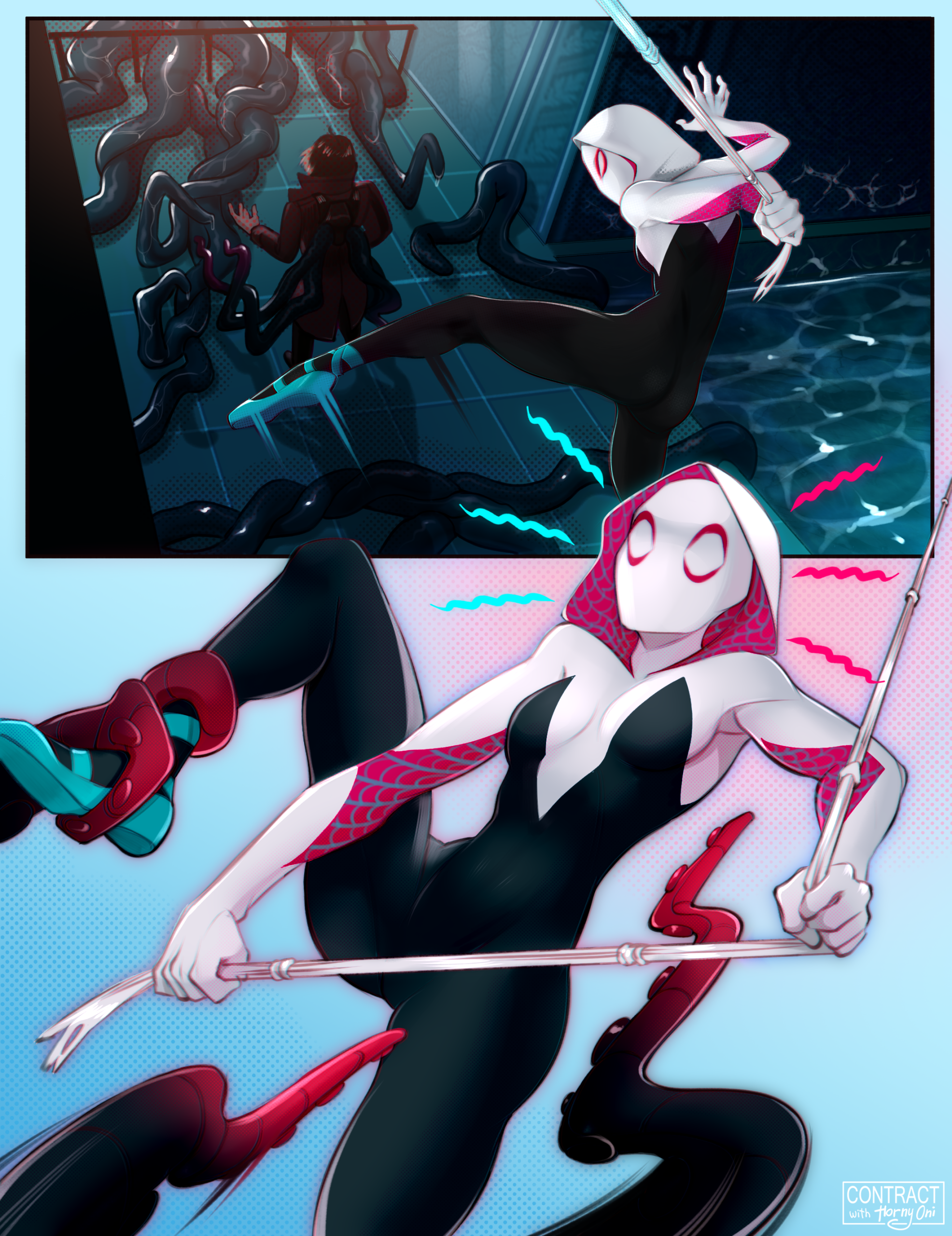 Comic Cover for Contract with Spider-Gwen