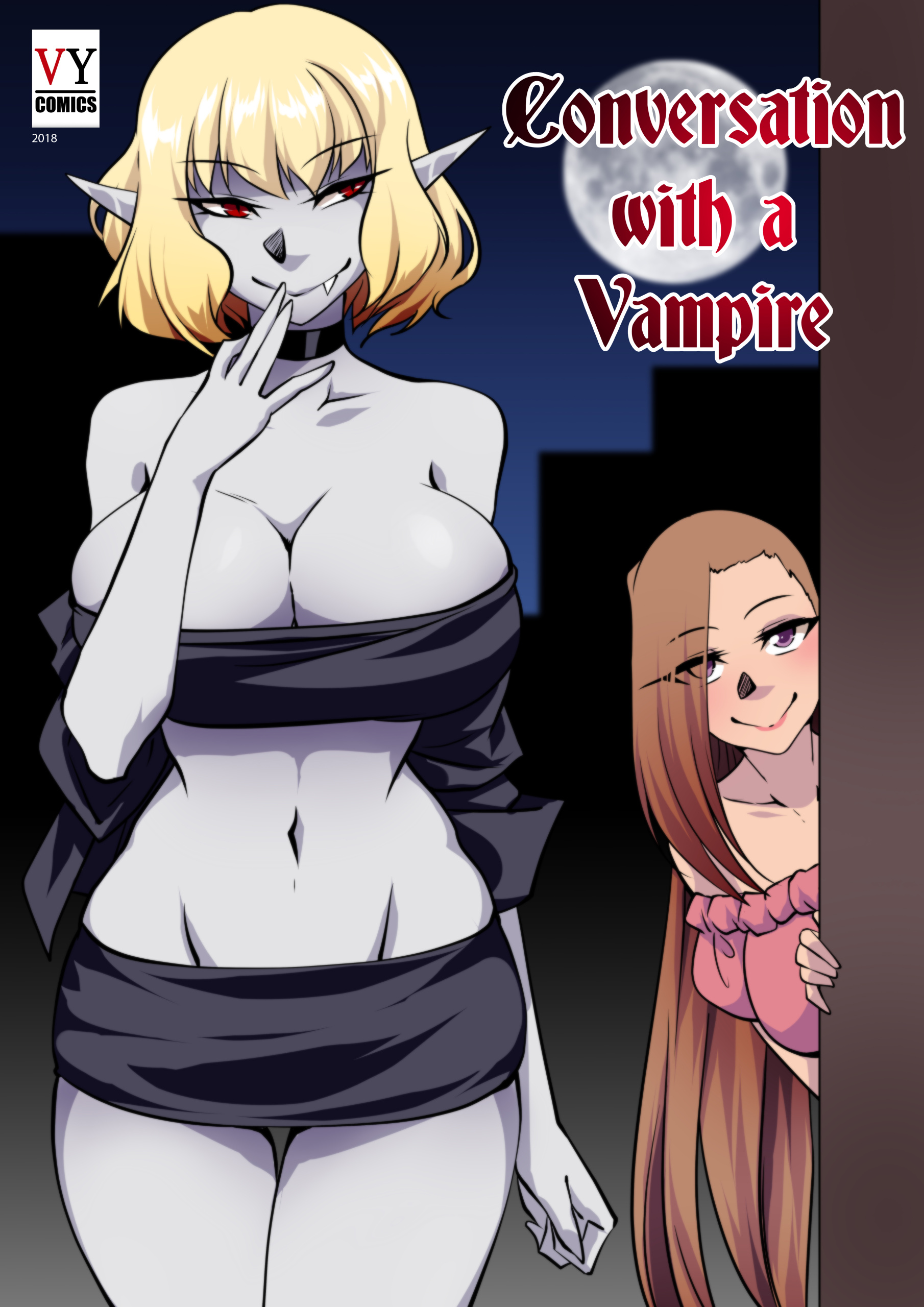 Comic Cover for Conversation With A Vampire