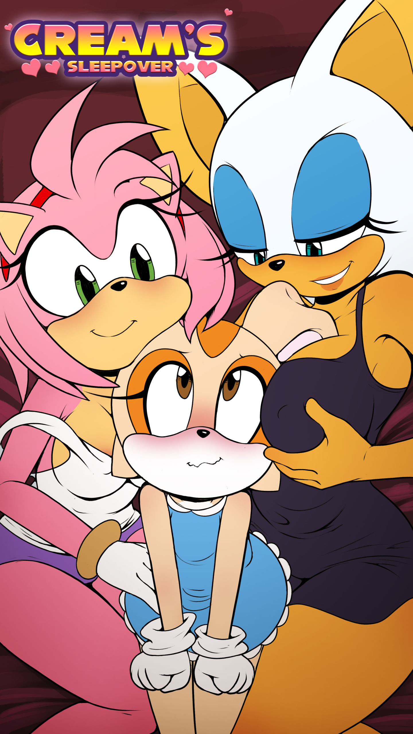 Comic Cover for Creams Sleepover