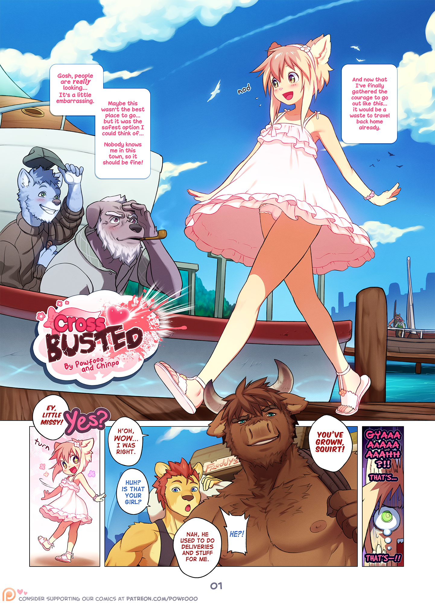 Comic Cover for CrossBusted!
