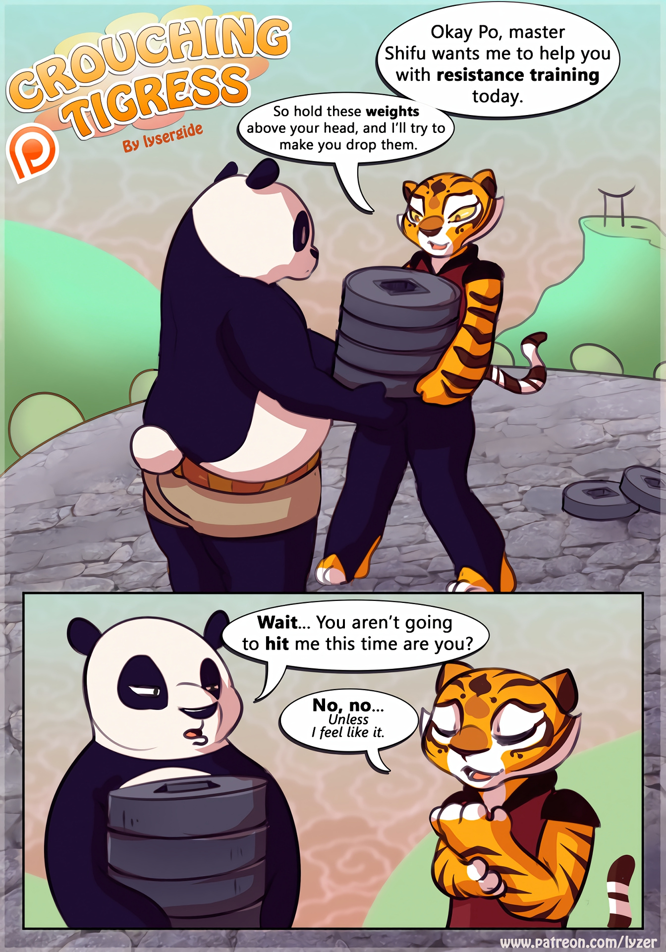 Comic Cover for Crouching Tigress