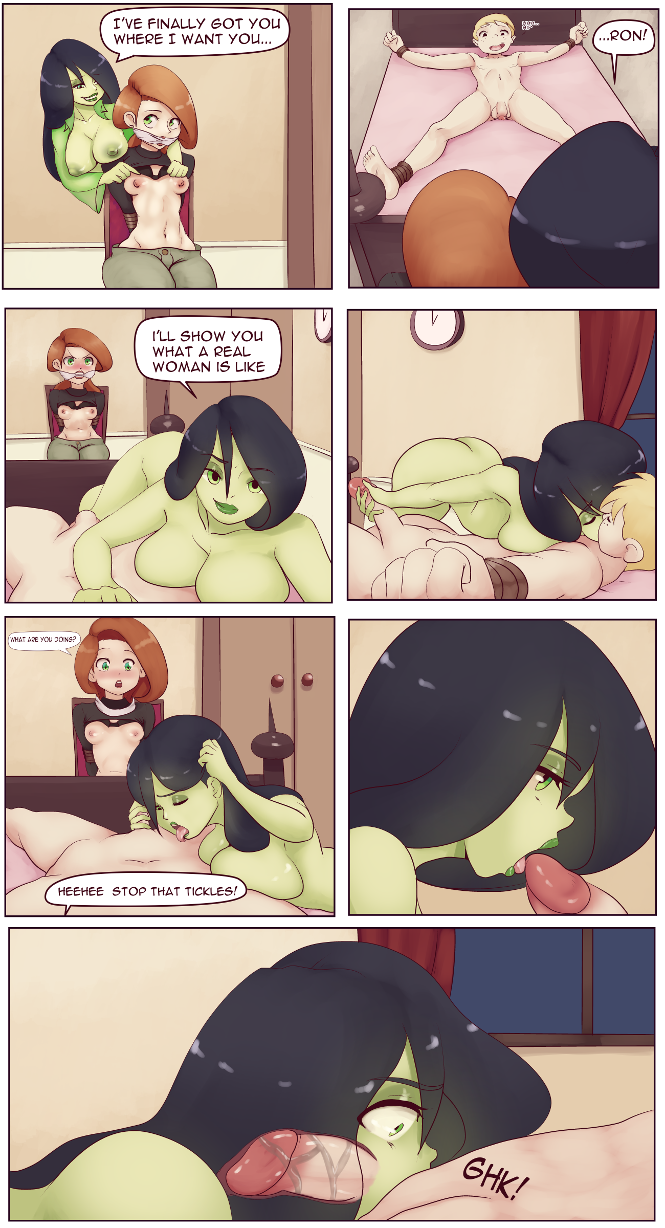 Comic Cover for Cum Possible