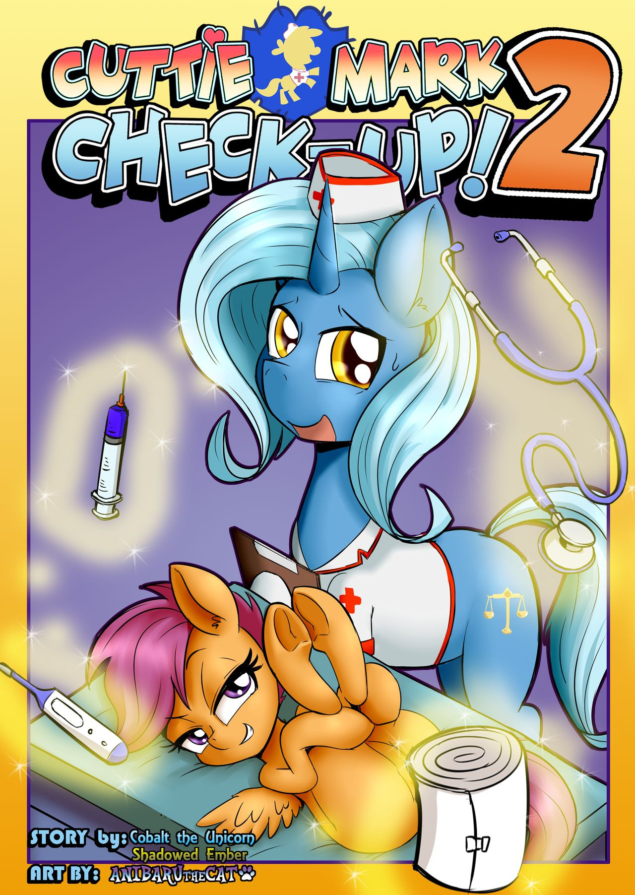 Comic Cover for Cutie Mark Check-Up! 2