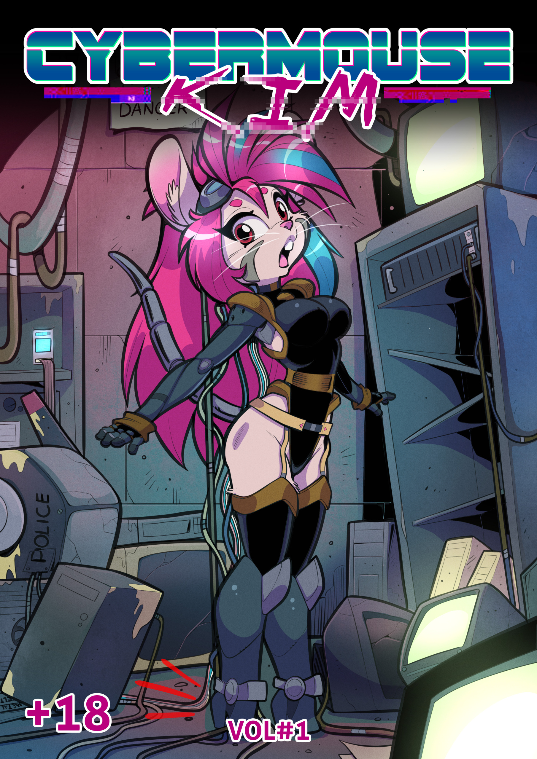 Comic Cover for Cybermouse Kim