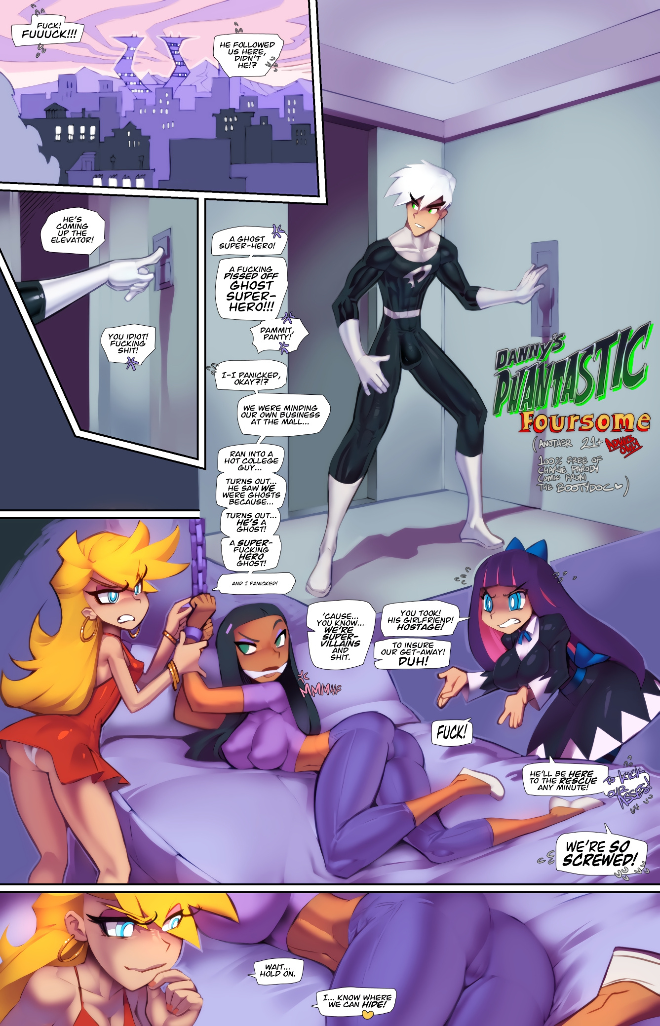 Comic Cover for Dannys Phantastic Foursome