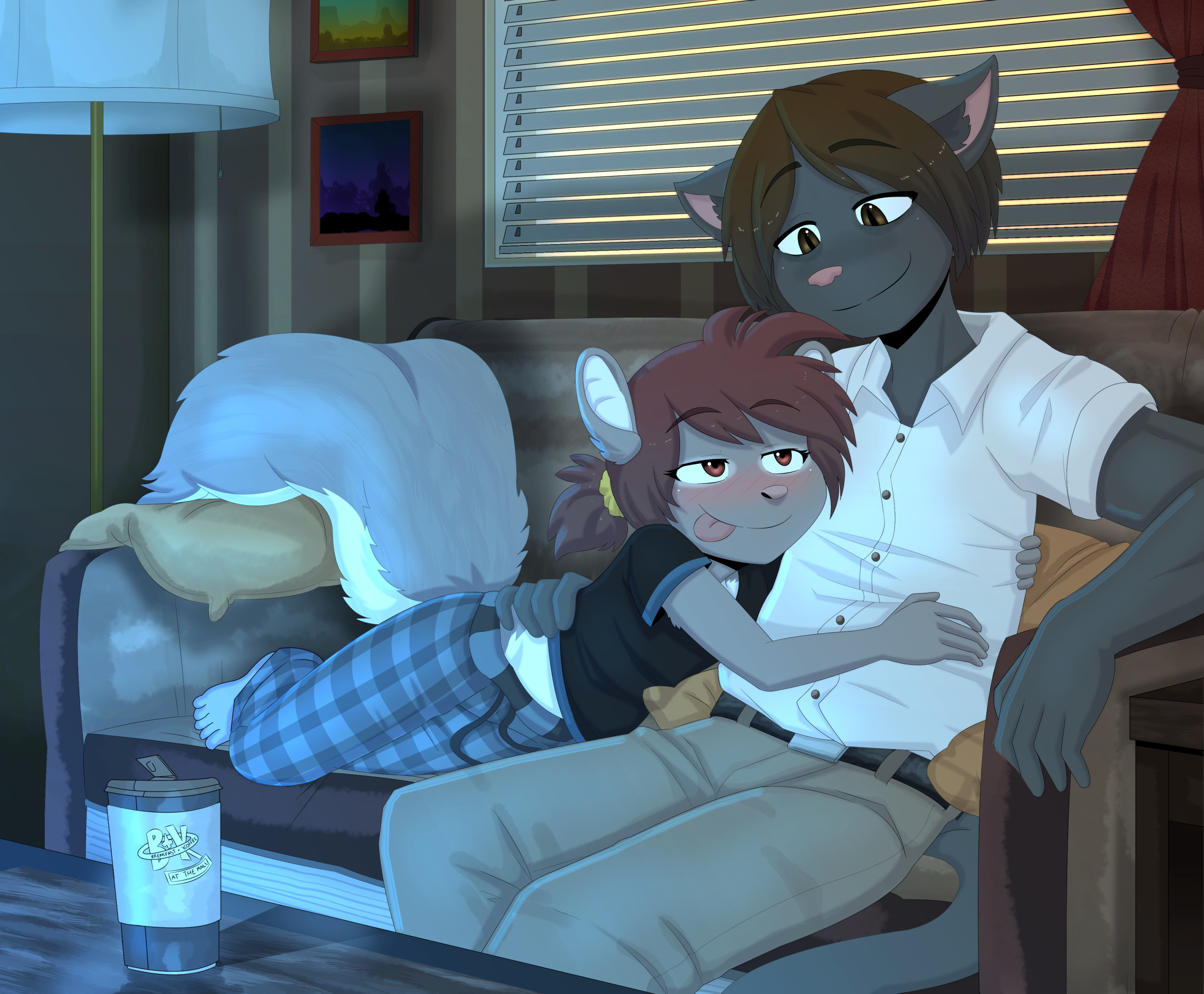 Comic Cover for Derrick Snd Tammy Movie Night