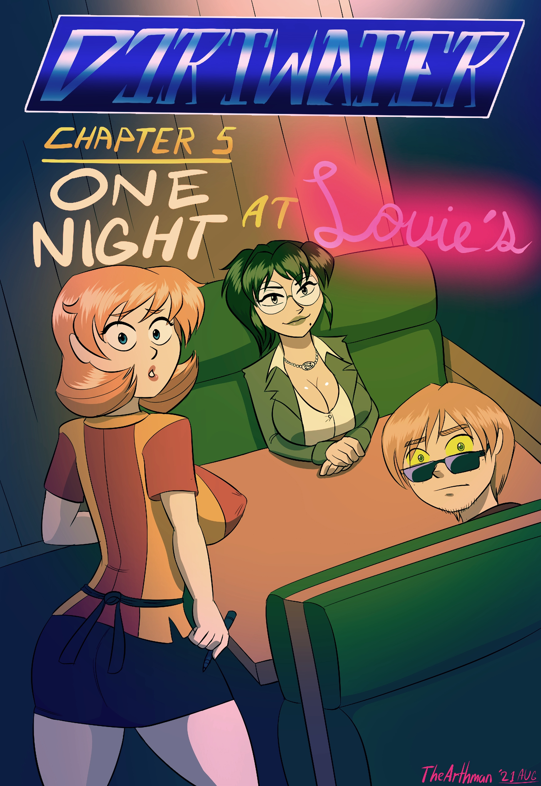 Comic Cover for Dirtwater 5 - One Night at Louies