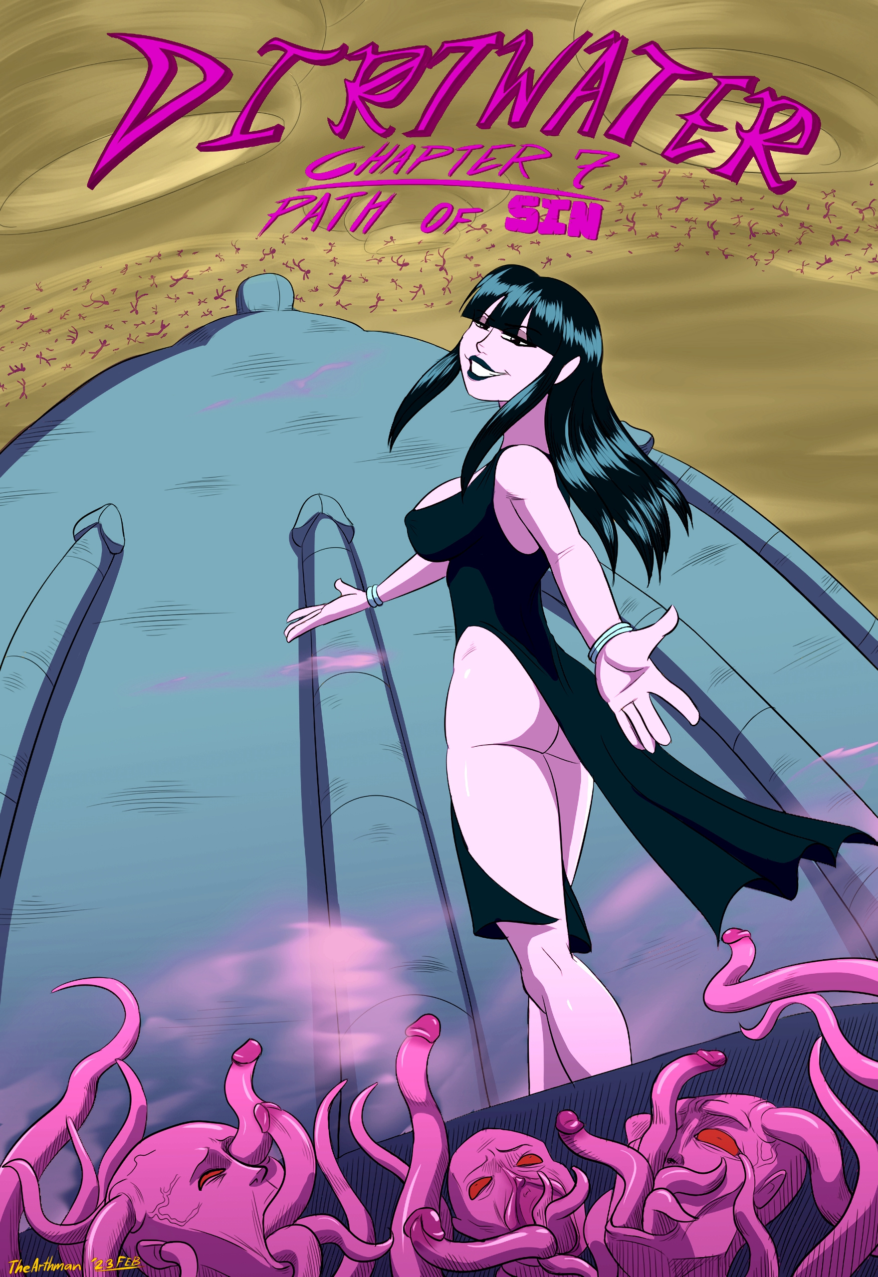 Comic Cover for Dirtwater 7 - Path of Sin