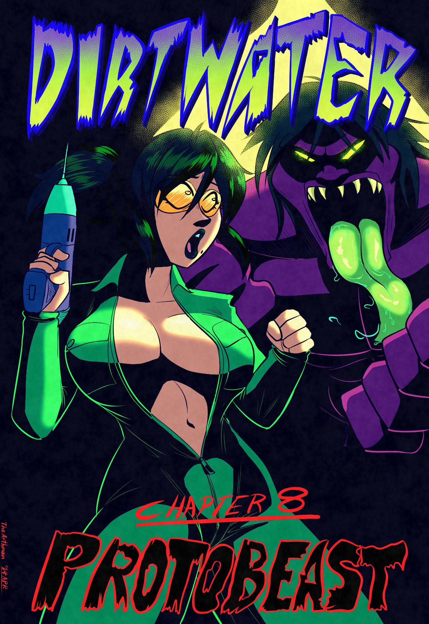 Comic Cover for Dirtwater 8 - Protobeast