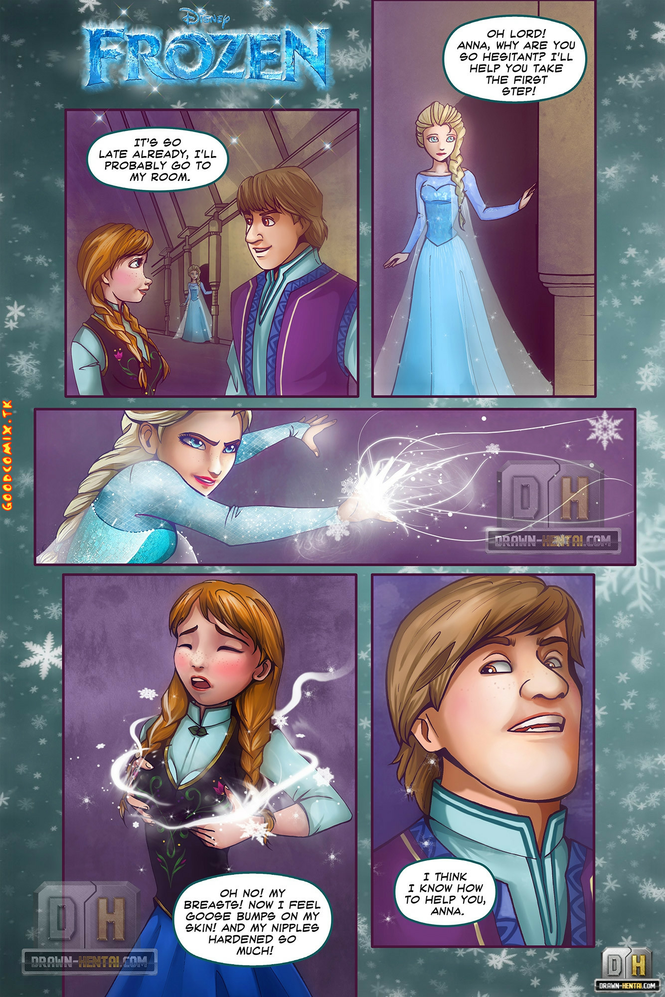 Comic Cover for Disney Frozen