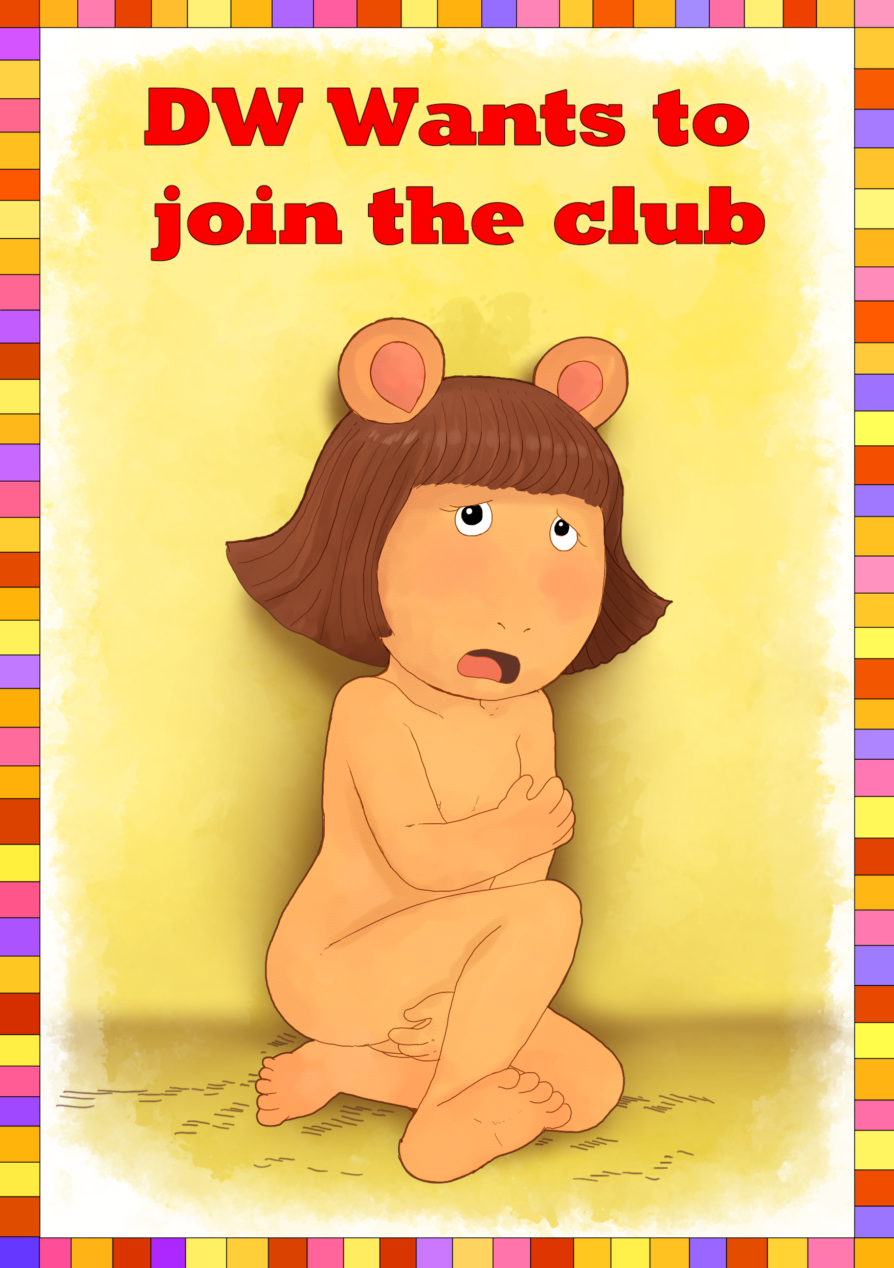 Comic Cover for Dw Wants To Join The Club