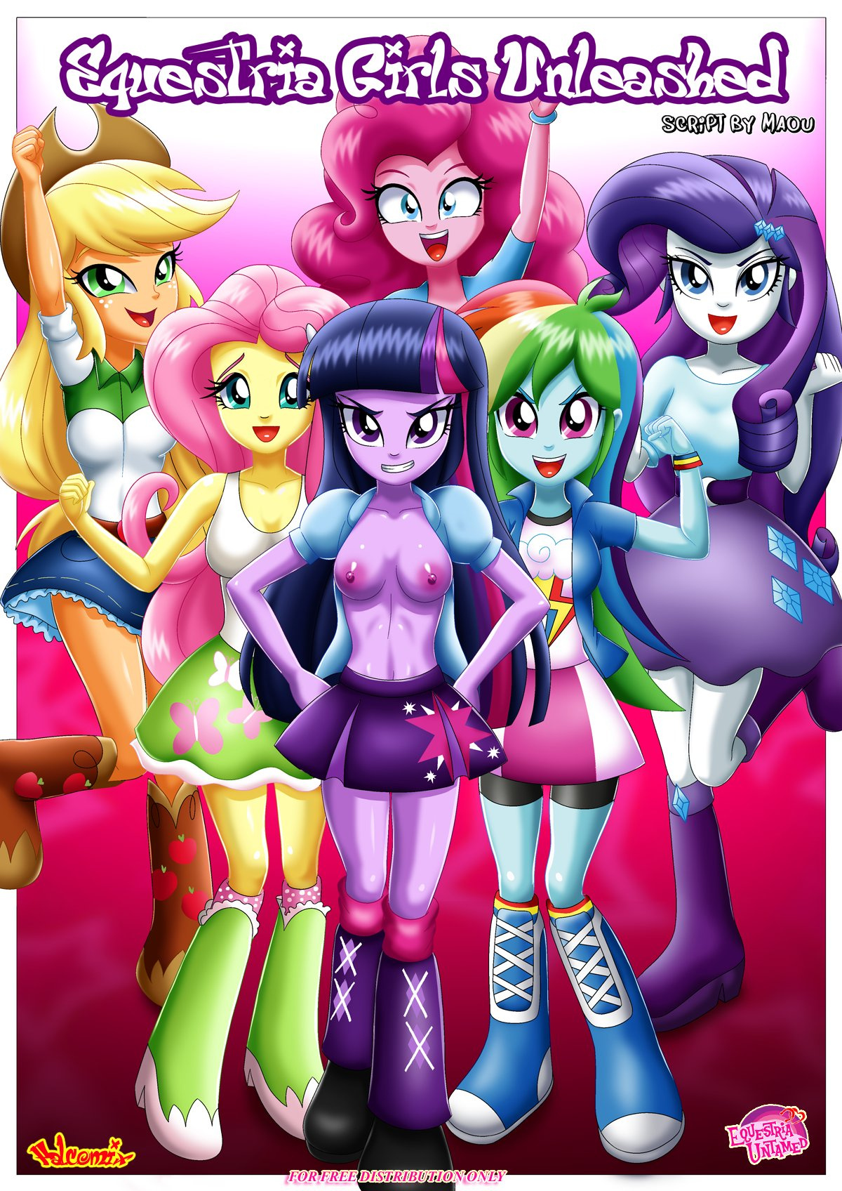 Comic Cover for Equestria Girls Unleashed