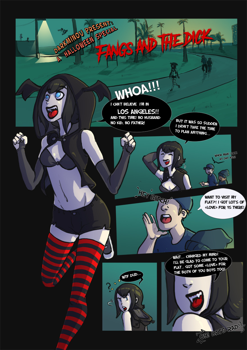 Comic Cover for Fangs and the Dick