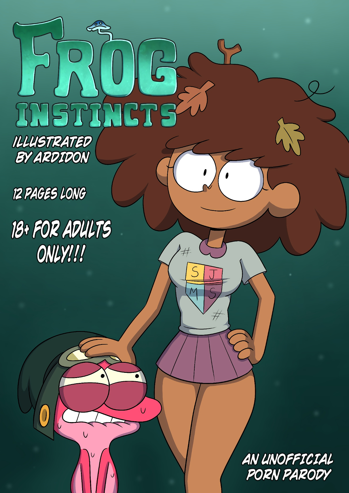 Comic Cover for Frog Instincts