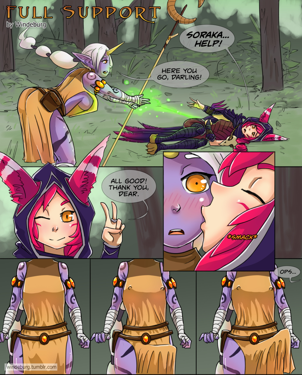 Comic Cover for Full Support