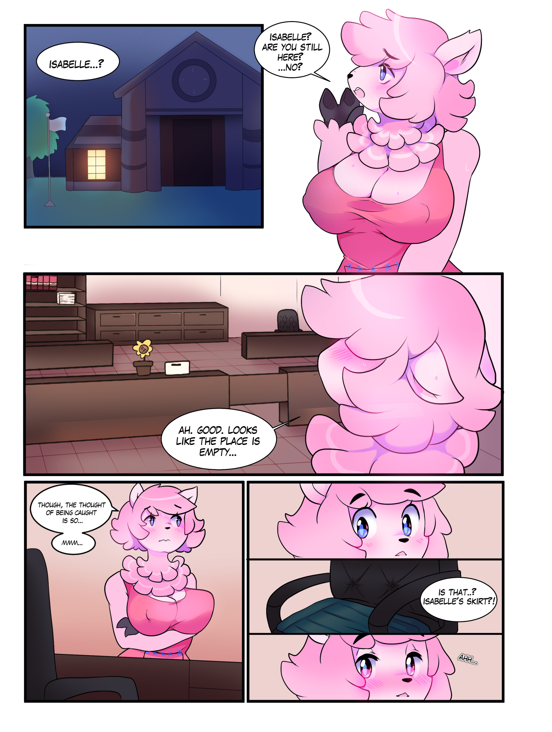 Comic Cover for Futa Reese with Isabelle