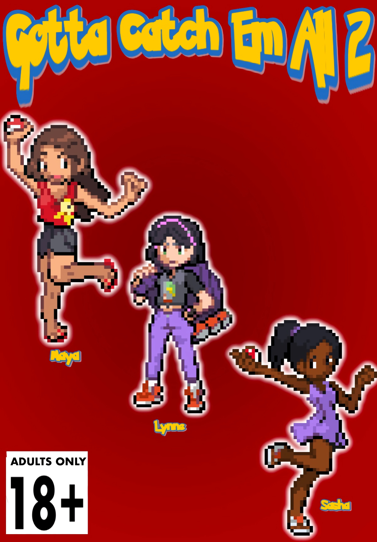 Comic Cover for Gotta Catch Em All starring Maya 2