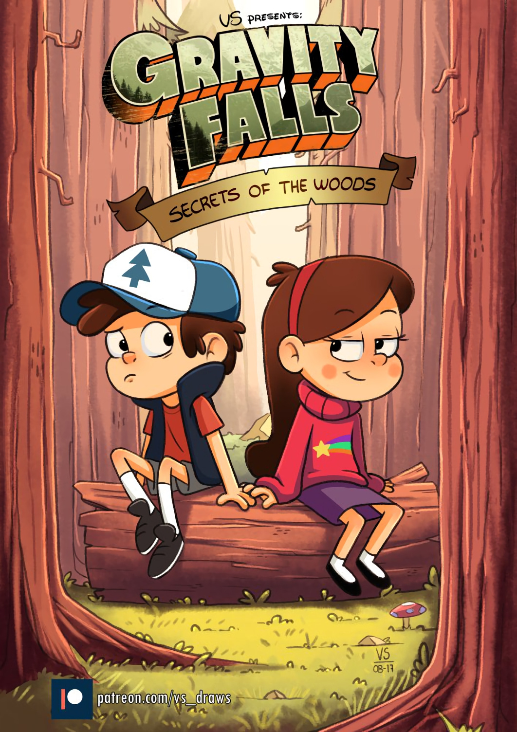 Comic Cover for Gravity Falls - Secrets Of The Woods