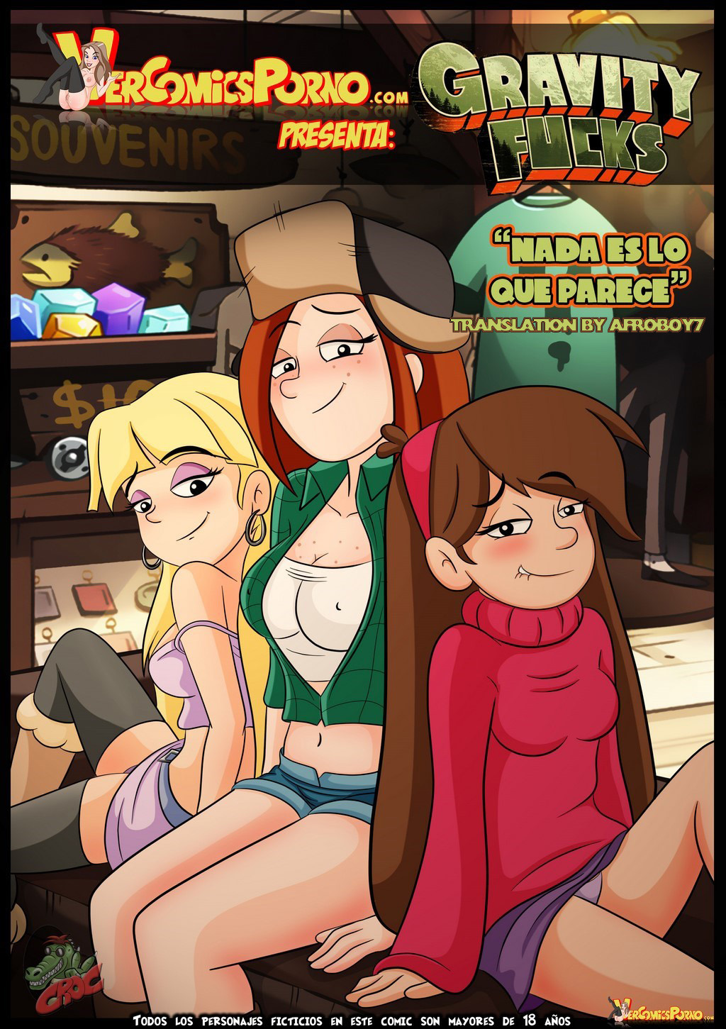 Comic Cover for Gravity Fucks - Nothing Is What It Seems