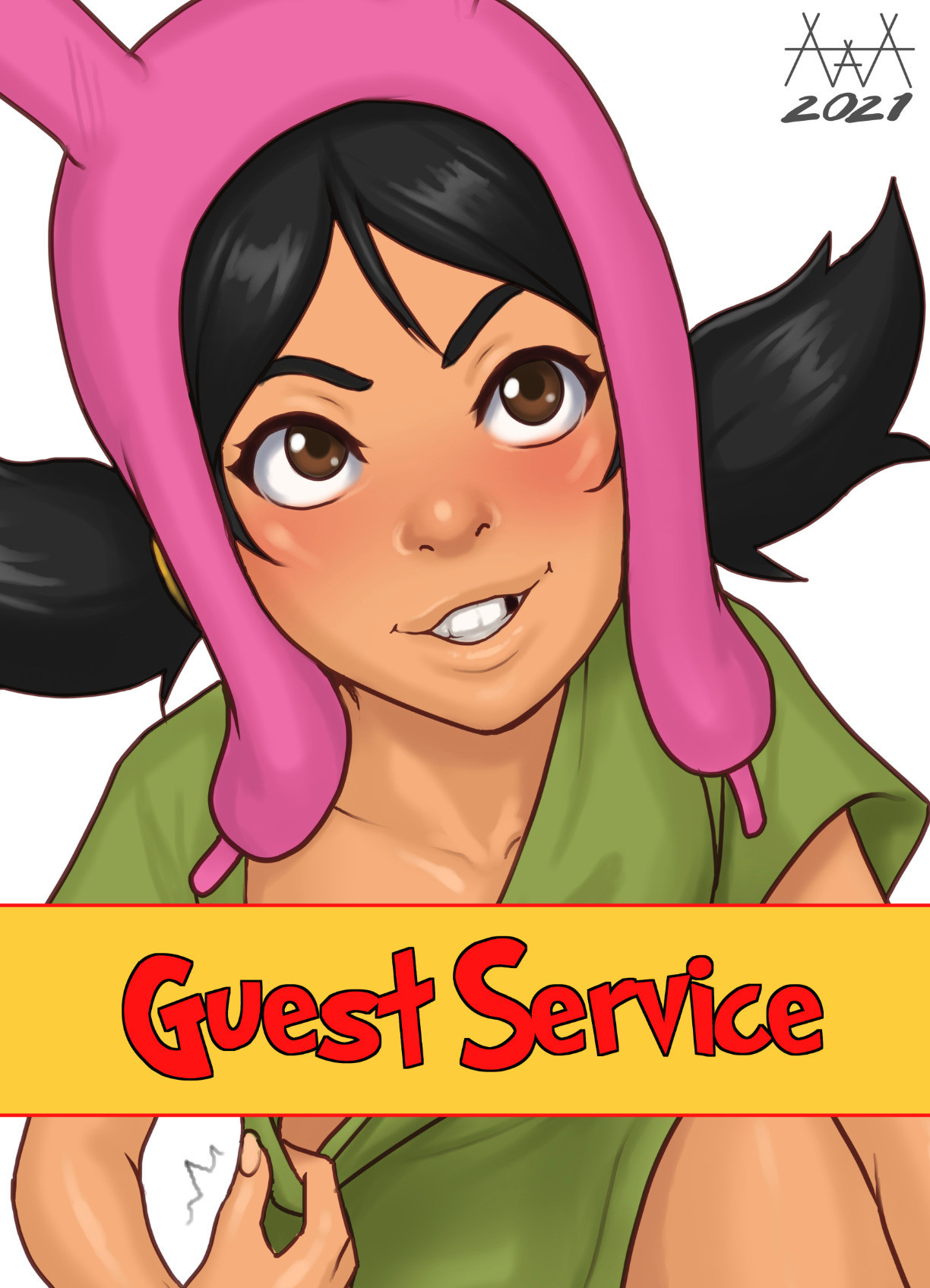Comic Cover for Guest Service