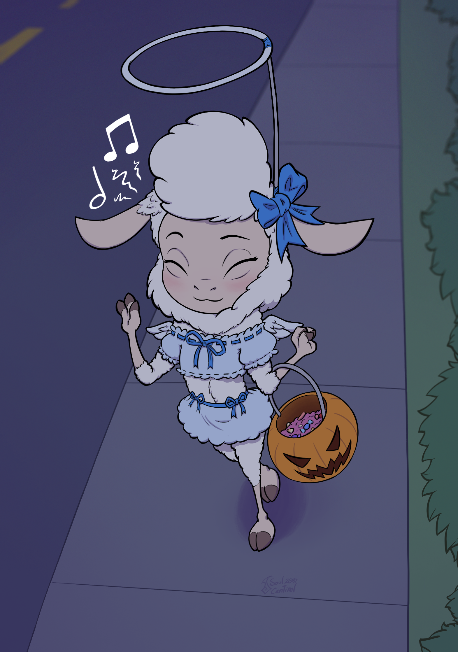 Comic Cover for Halloween Bell