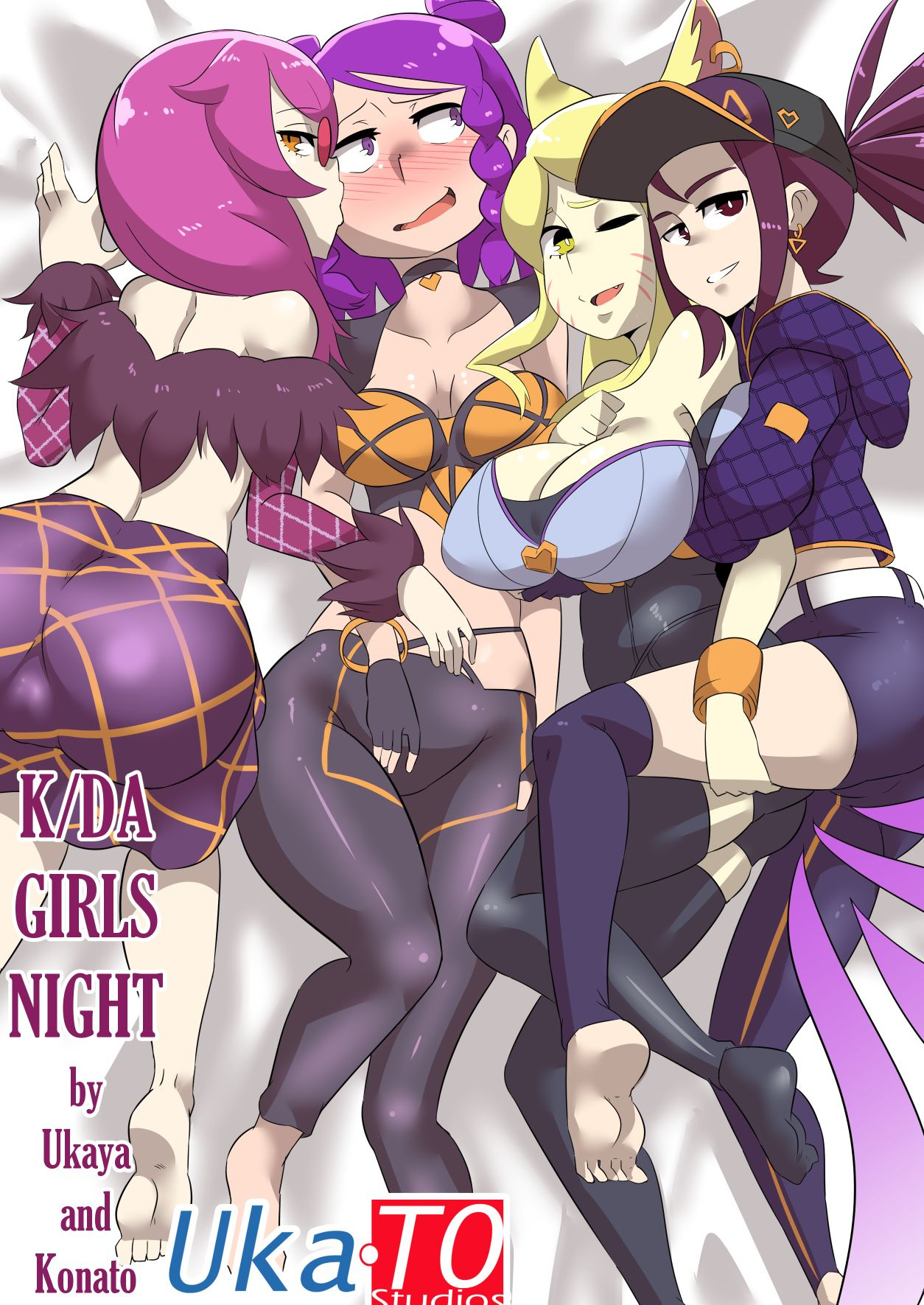 Comic Cover for K/DA Girls Night