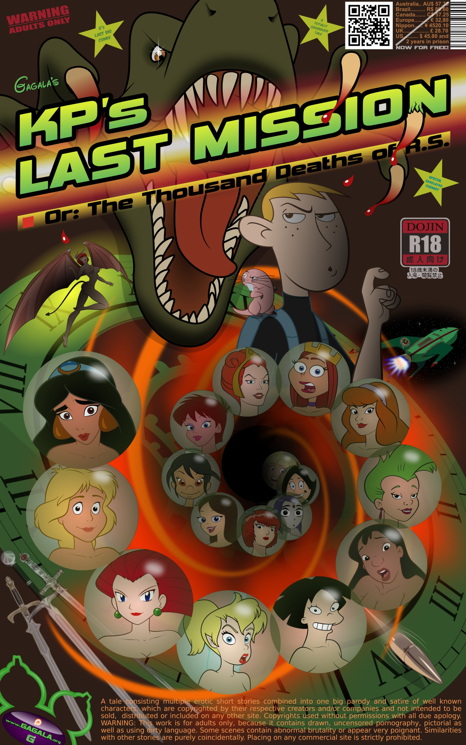 Comic Cover for Kim Possibles Last Mission