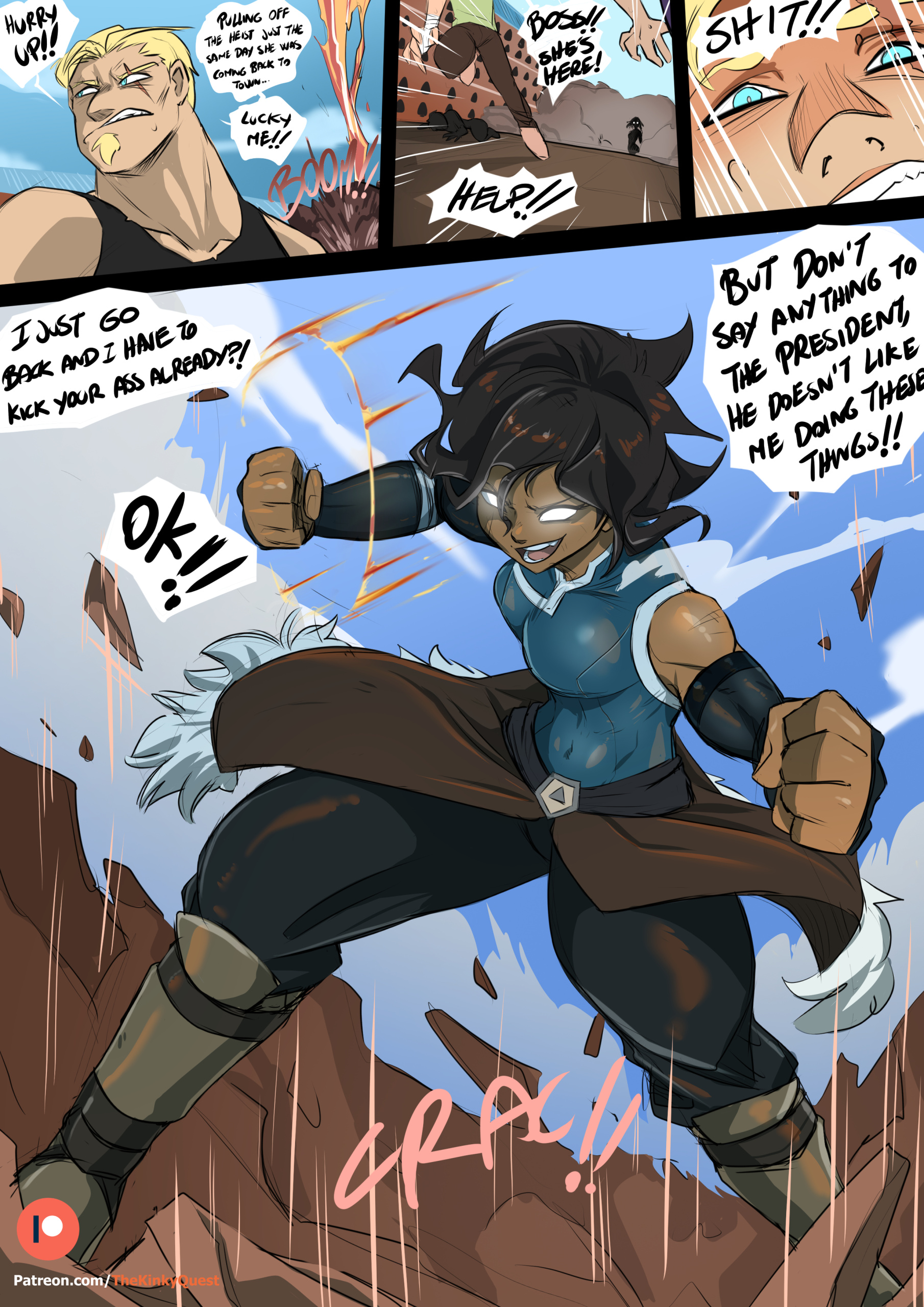 Comic Cover for Korras Return
