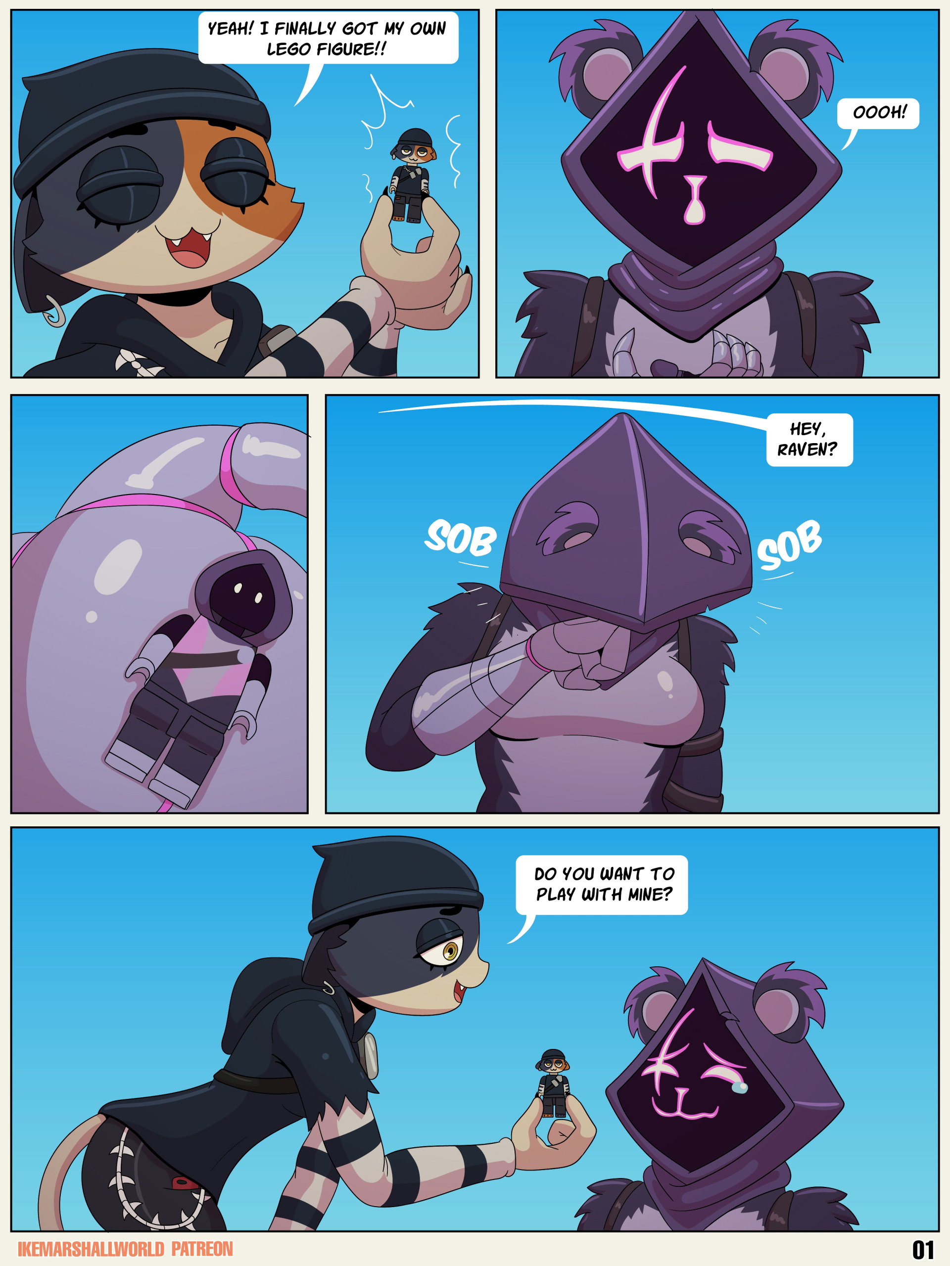 Comic Cover for Lego Fucknite