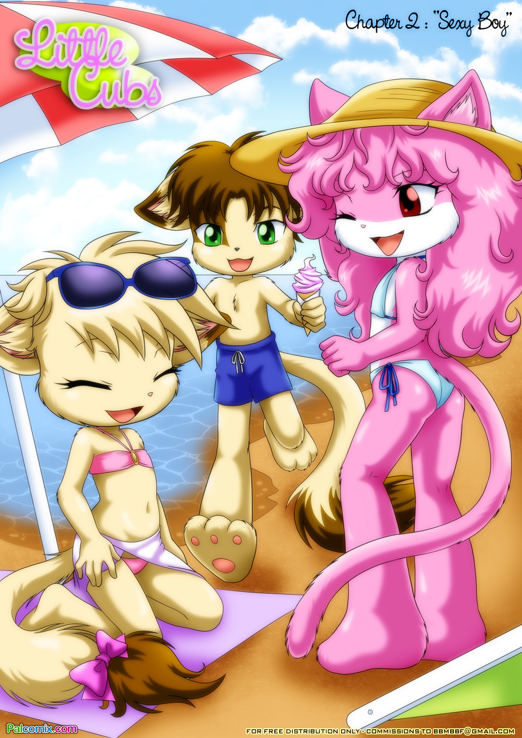 Comic Cover for Little Cubs 2 - Sexy Boy