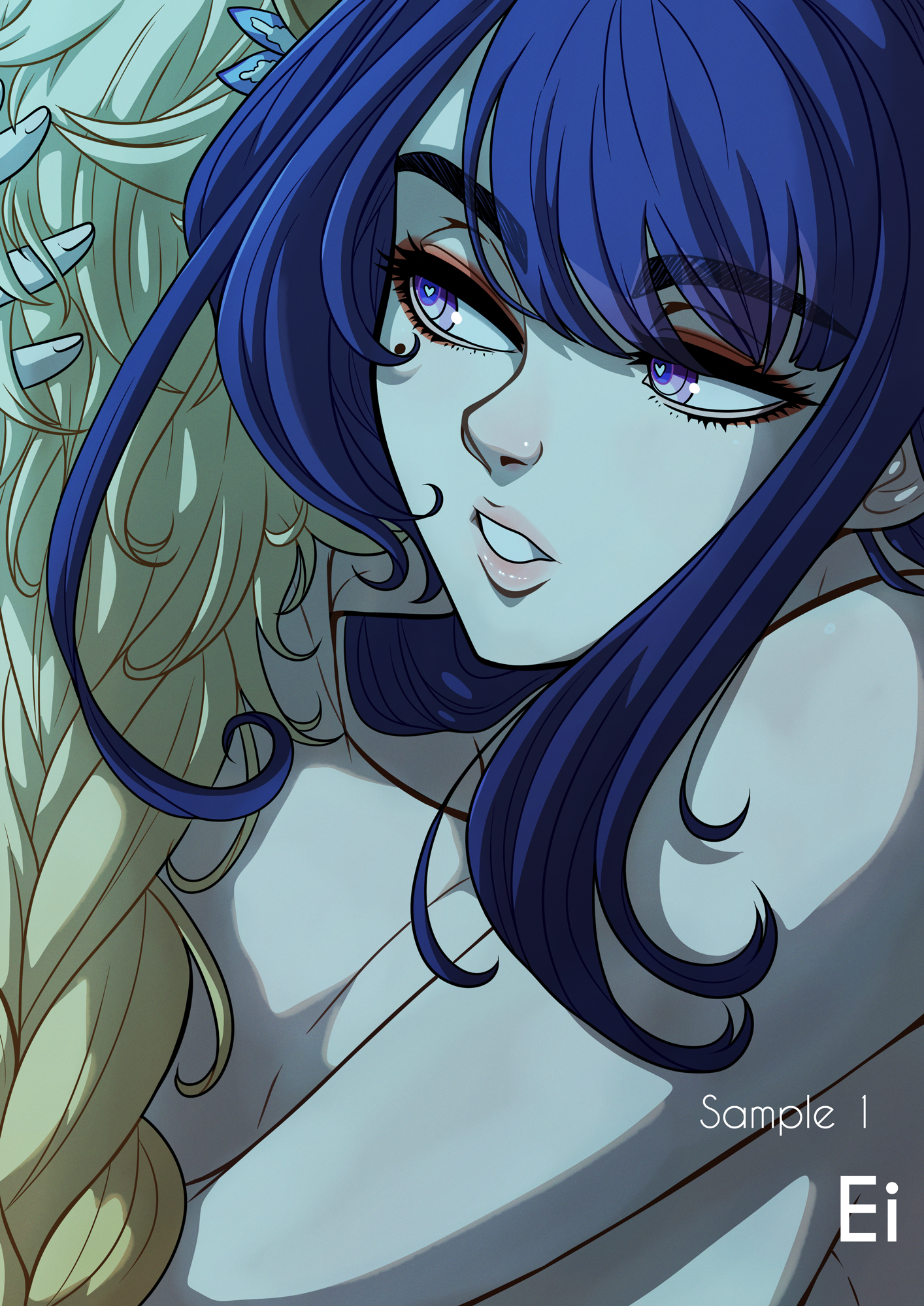 Comic Cover for Love Sampler: Ei and Yae