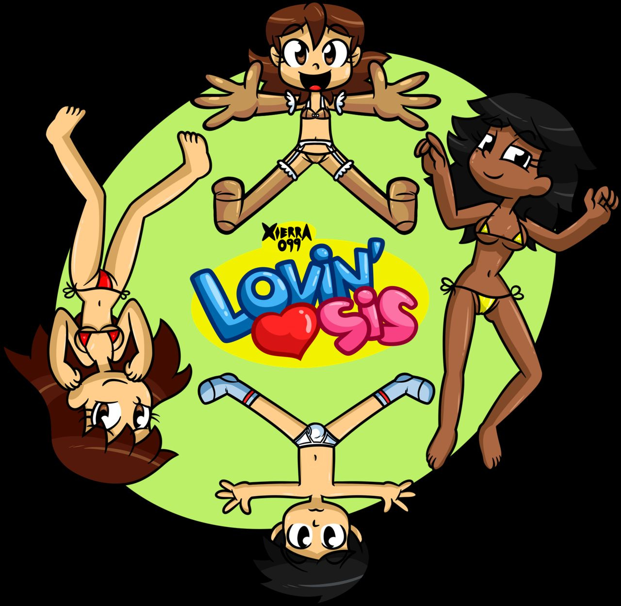 Comic Cover for Lovin Sis (Season One)